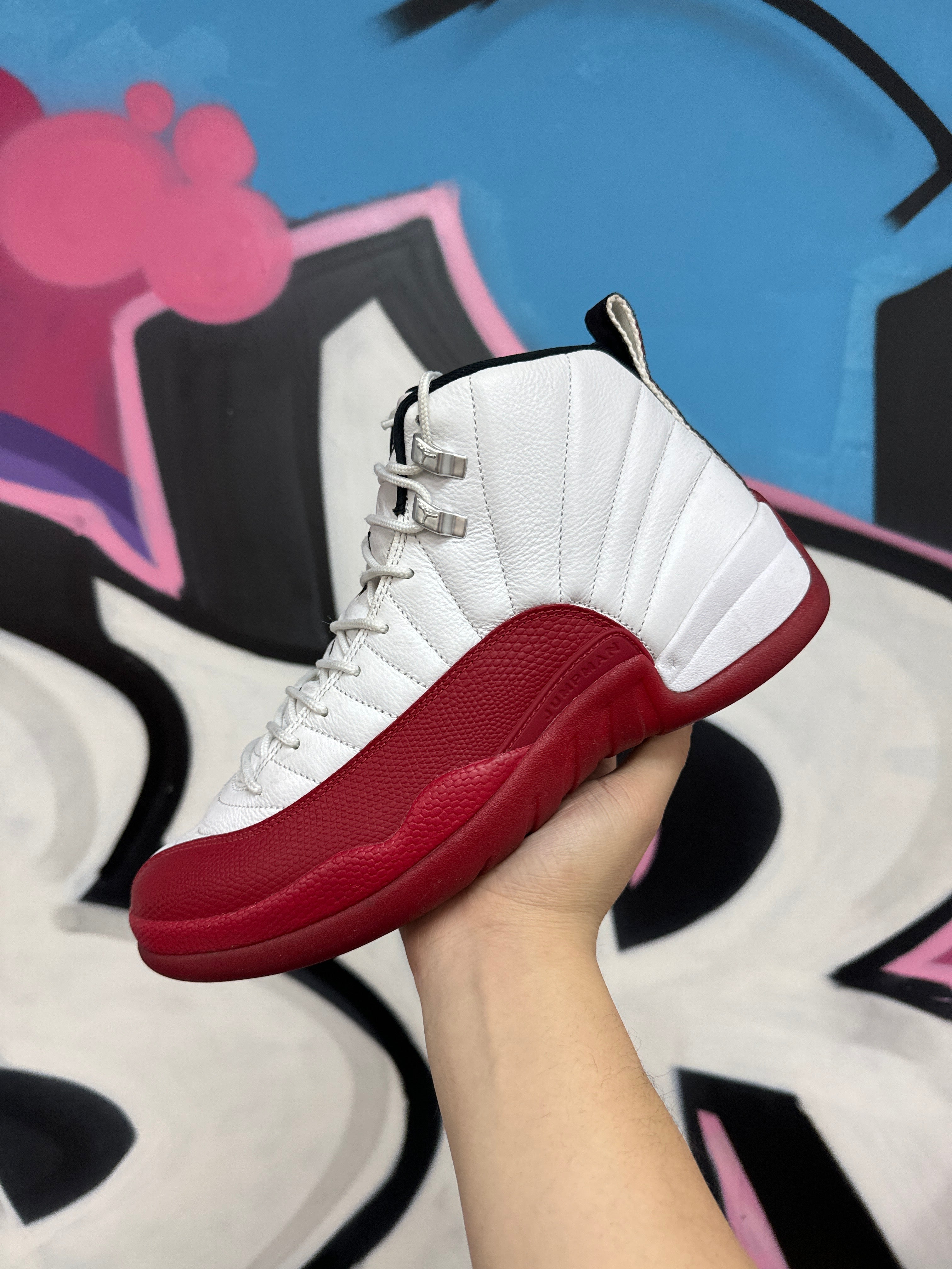 Jordan 12 Cherry Sneakers