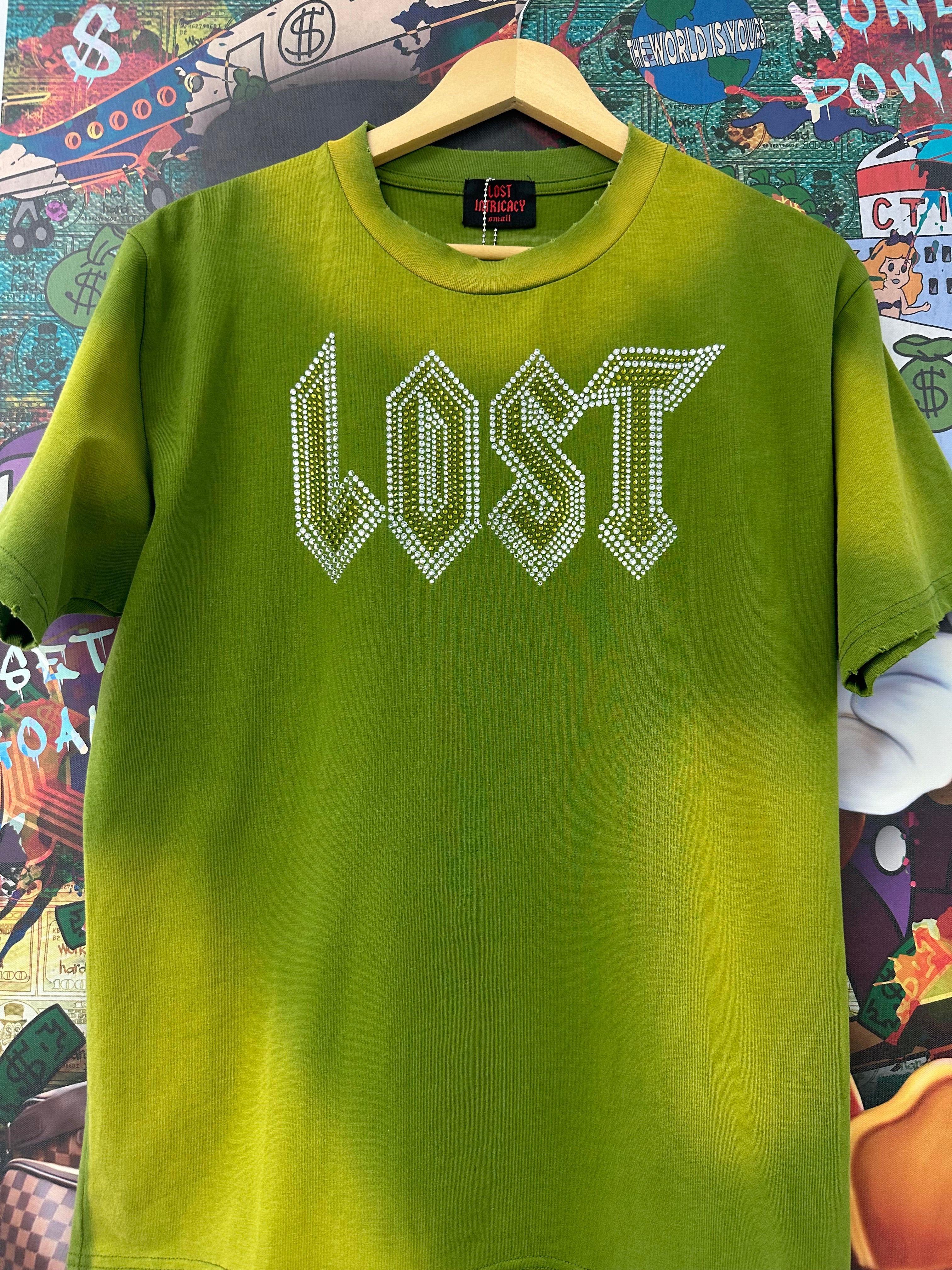 LOST INTRICACY Thermal Tee Green