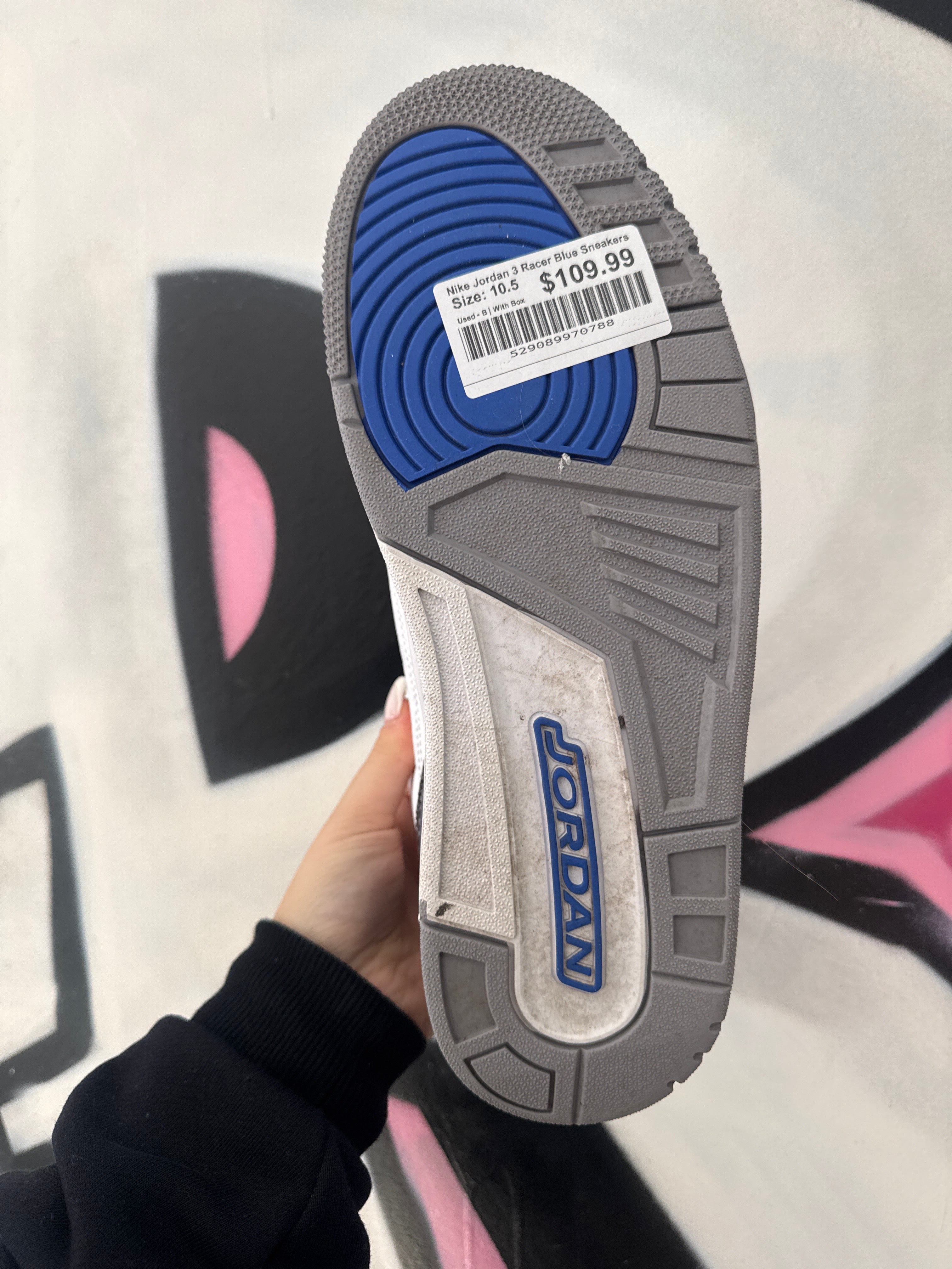 Nike Jordan 3 Racer Blue Sneakers