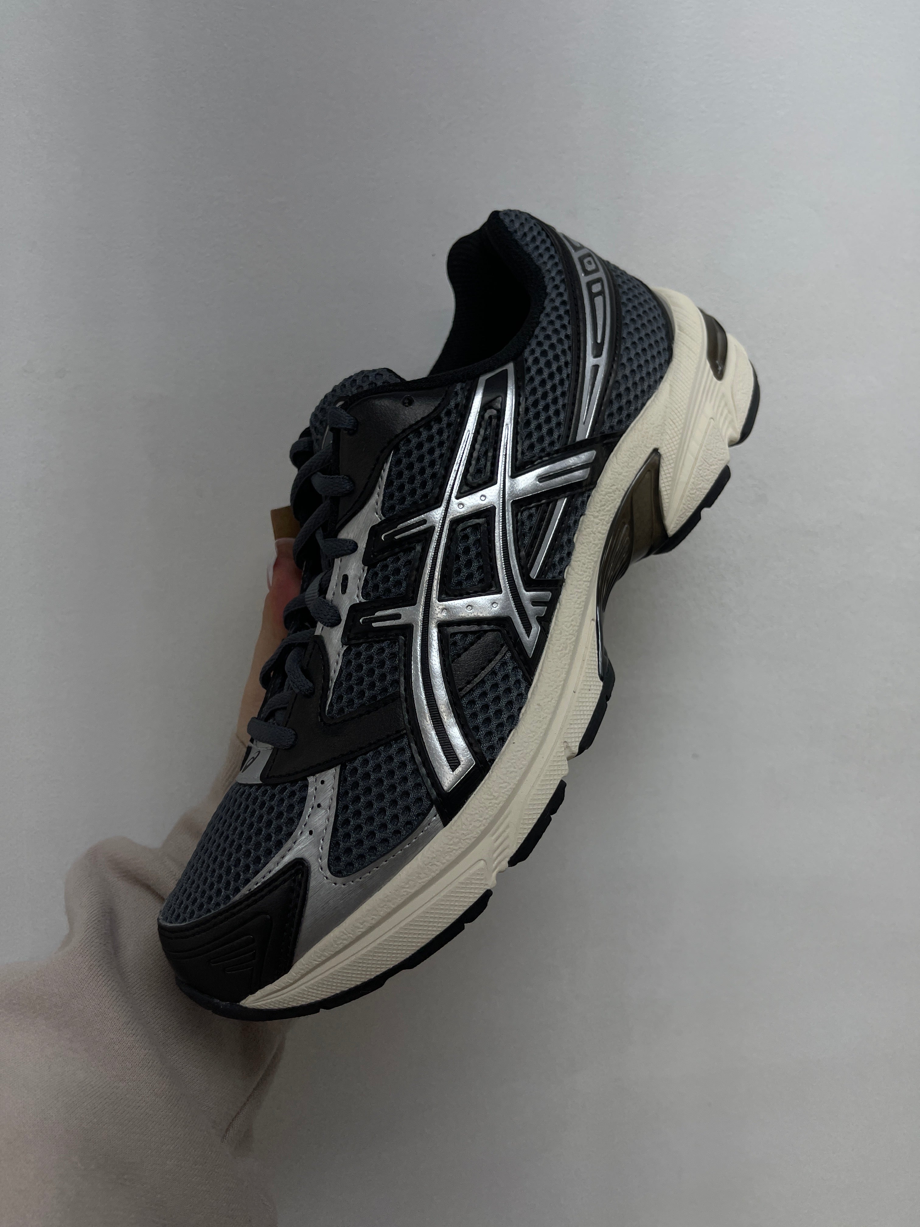 ASICS Gel-1130 Steel Grey Black Sneakers