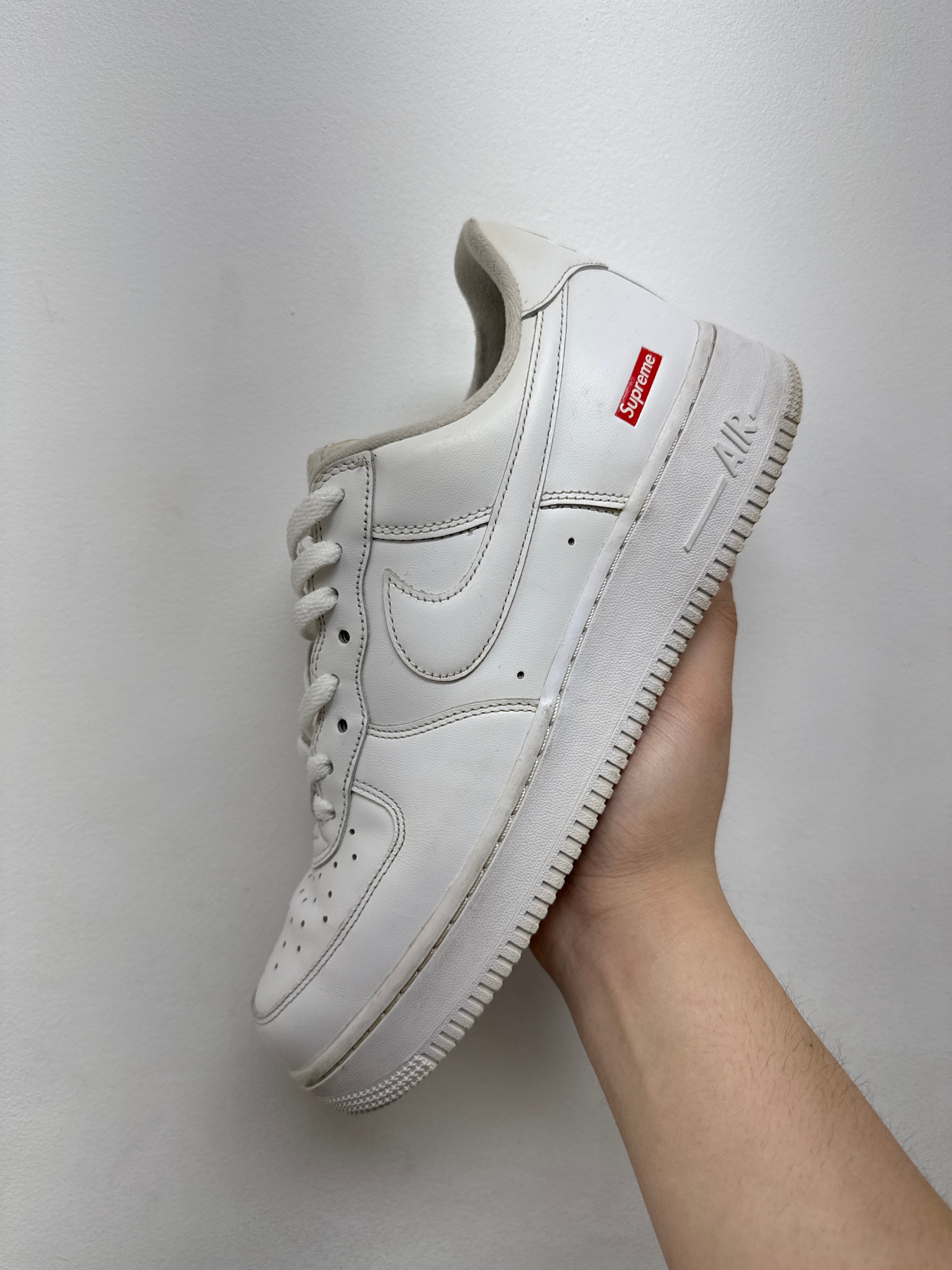 Nike Supreme AF1 White Sneakers