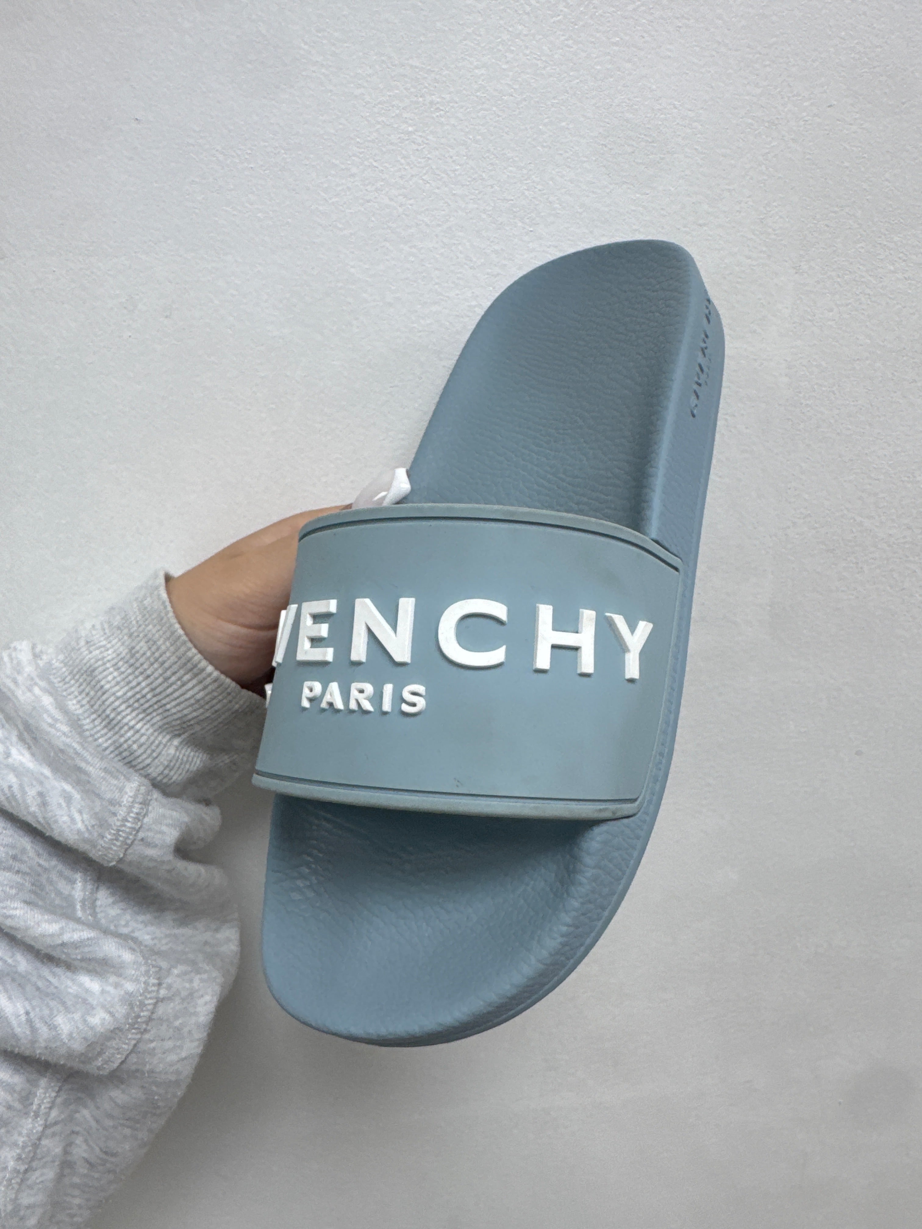 Givenchy Sky Blue Slides