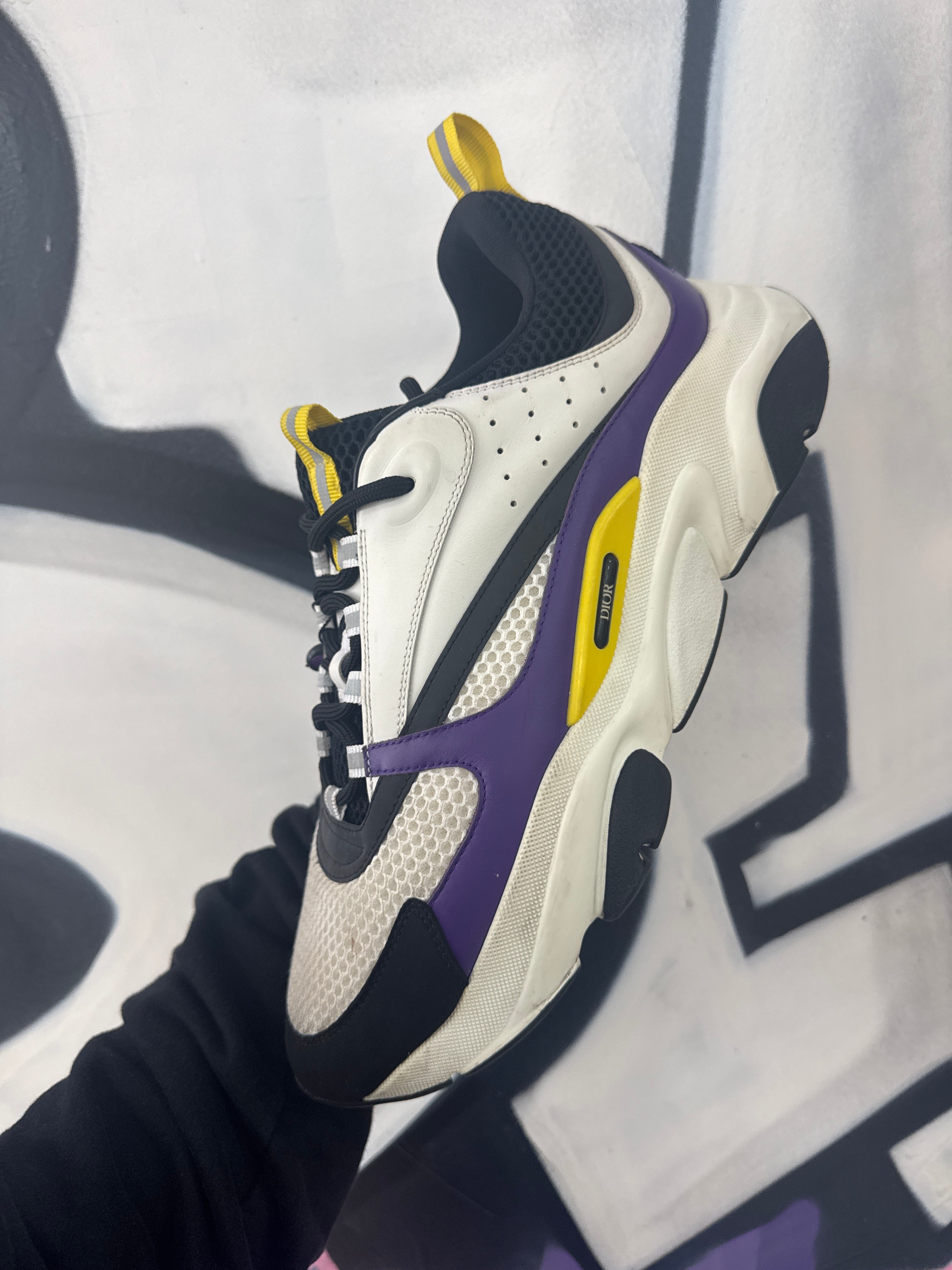 Dior B22 Lakers Lightly Worn With Box