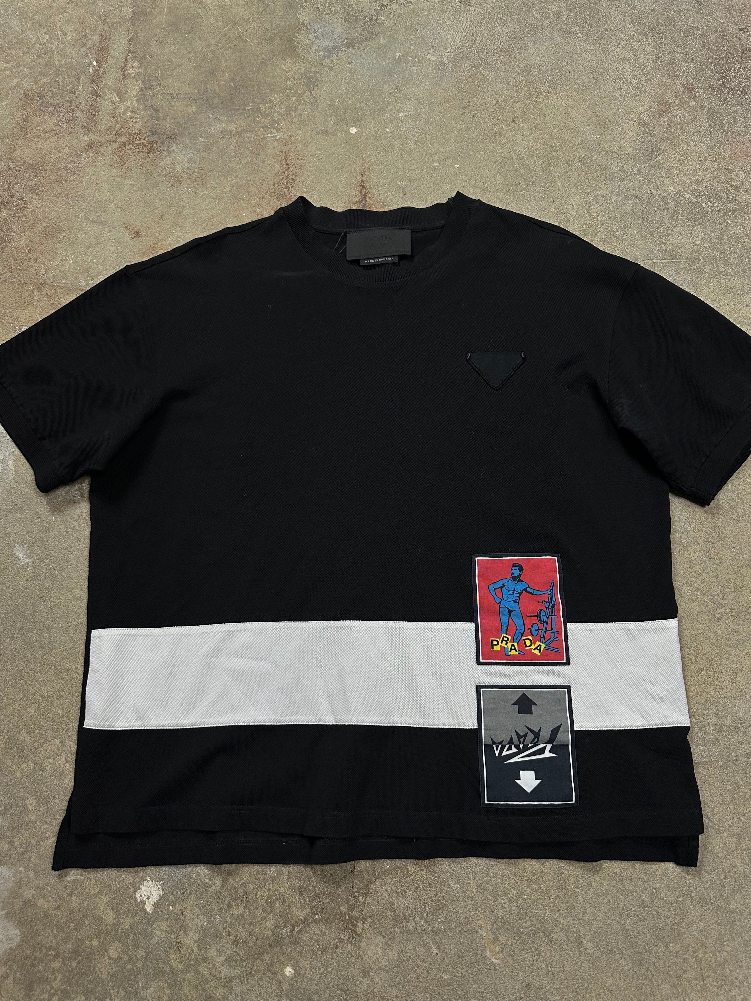 Prada Weight Tee Used Large