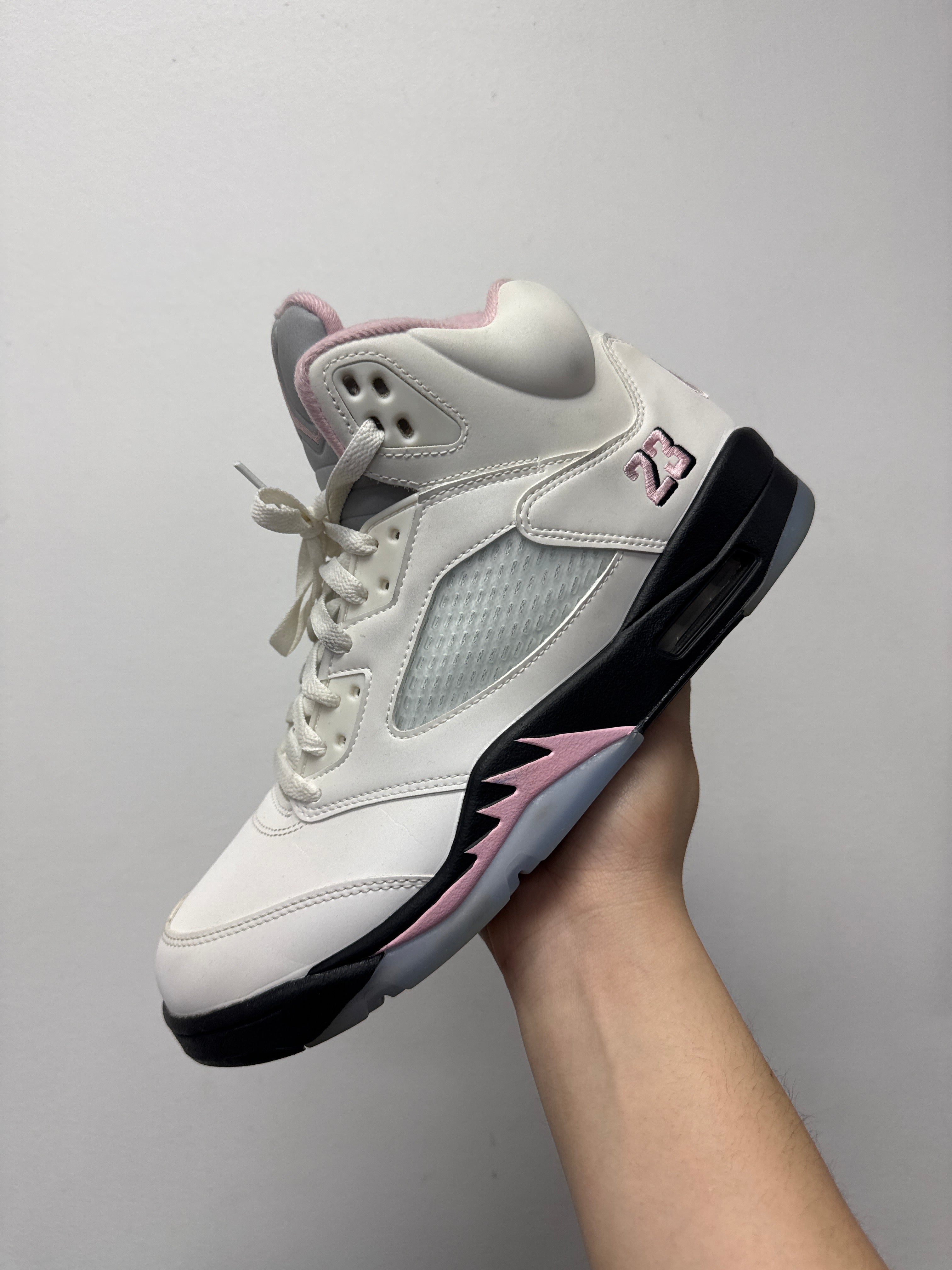 Jordan 5 Soft Pink Sneakers