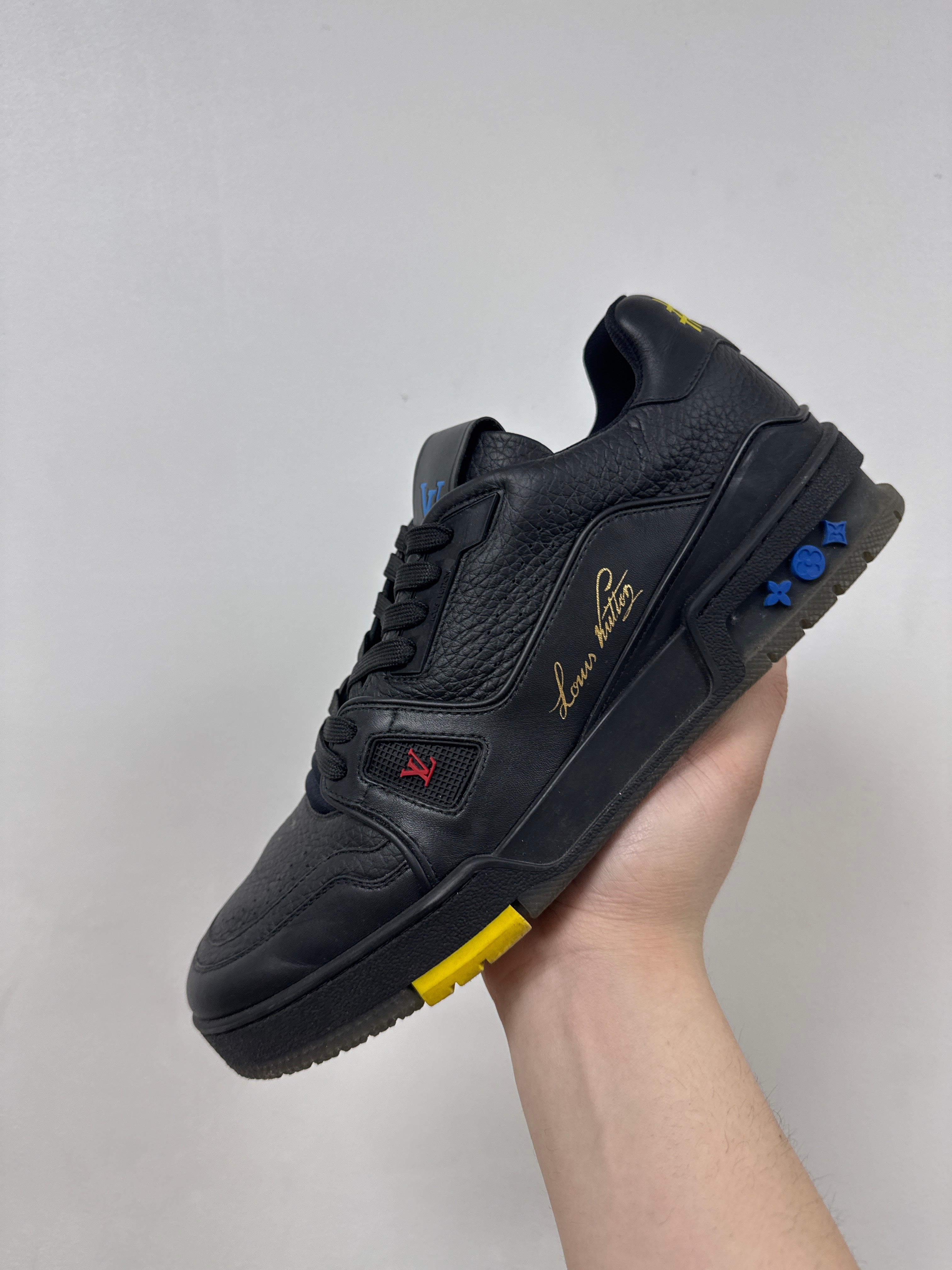 Louis Vuitton Black #54 Signtaure Trainer Sneakers