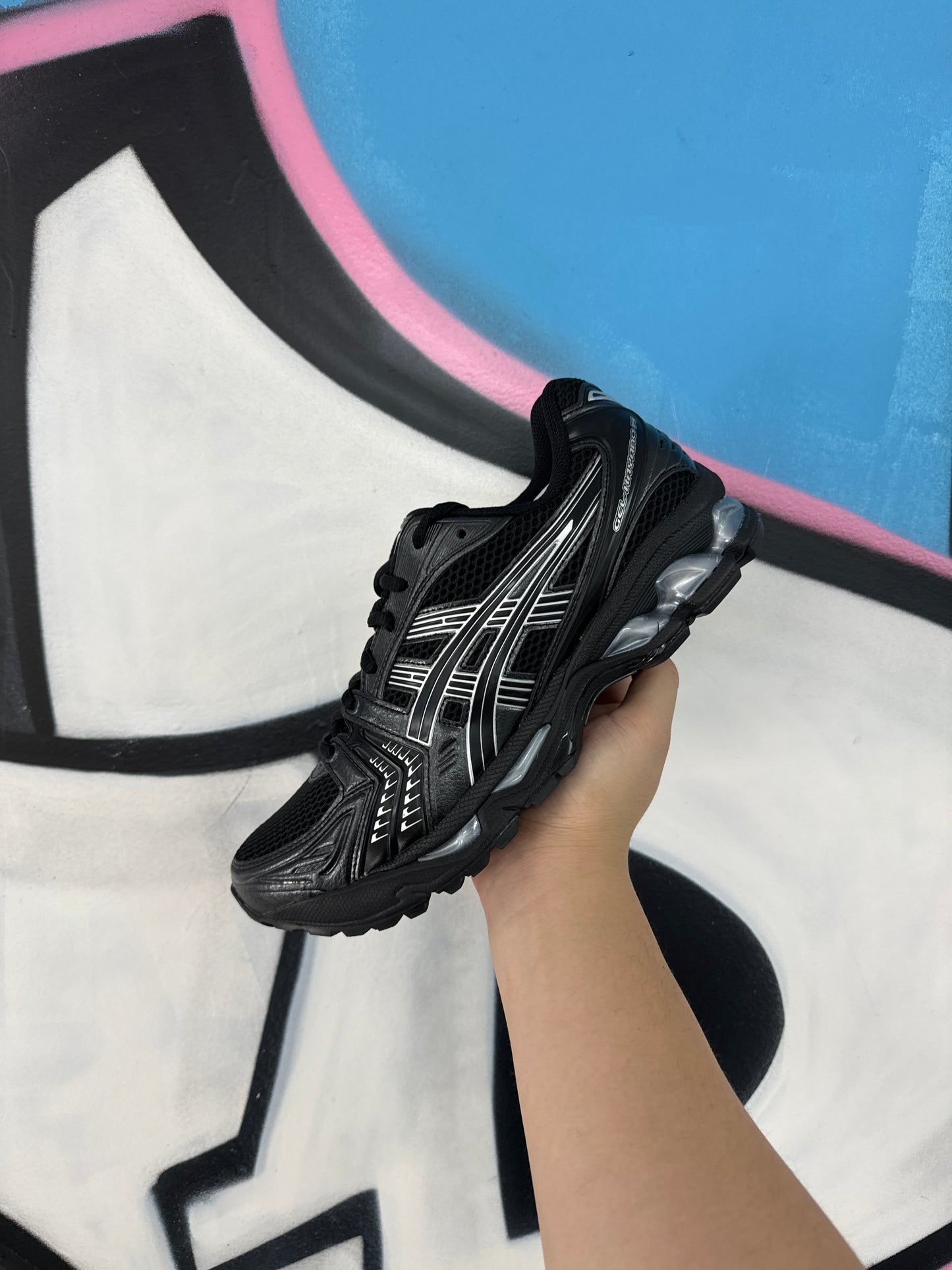 Asics Gel-Kayano 14 Black Pure Silver New With Box