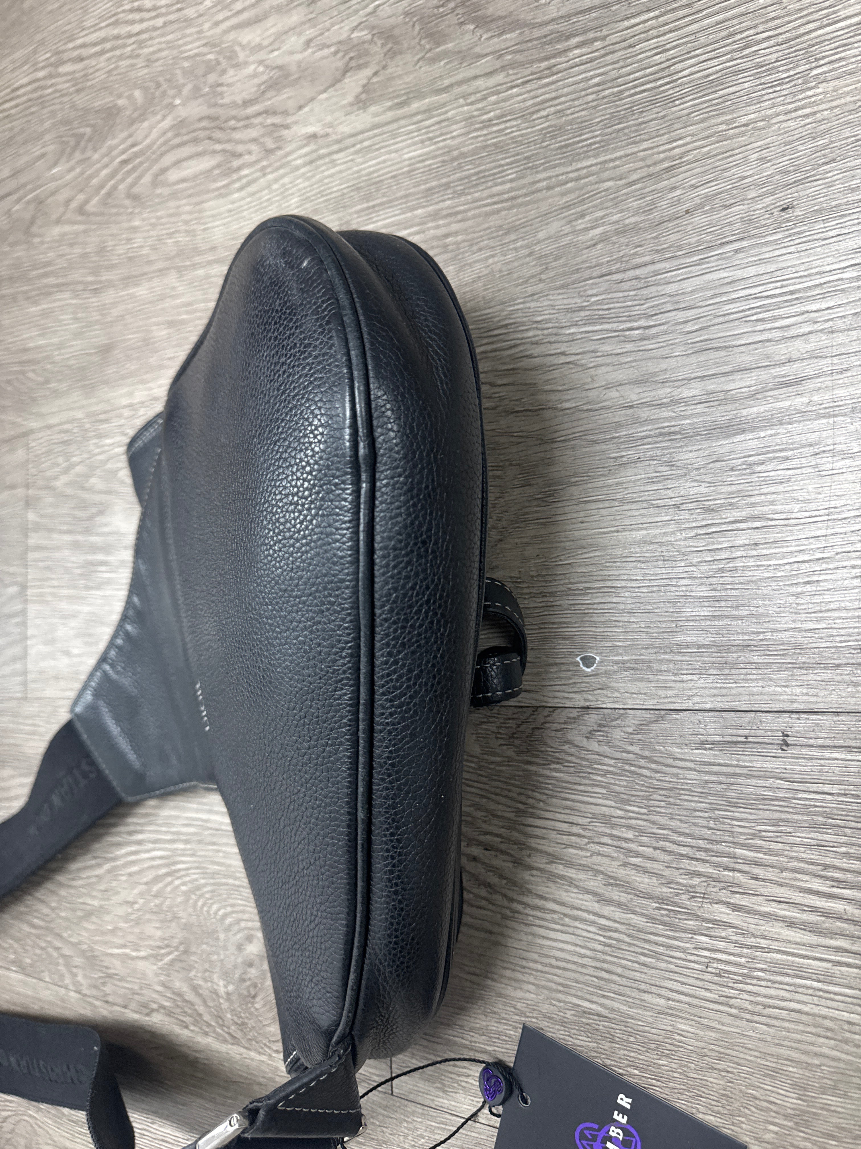 Dior Black Stussy Saddle Bag