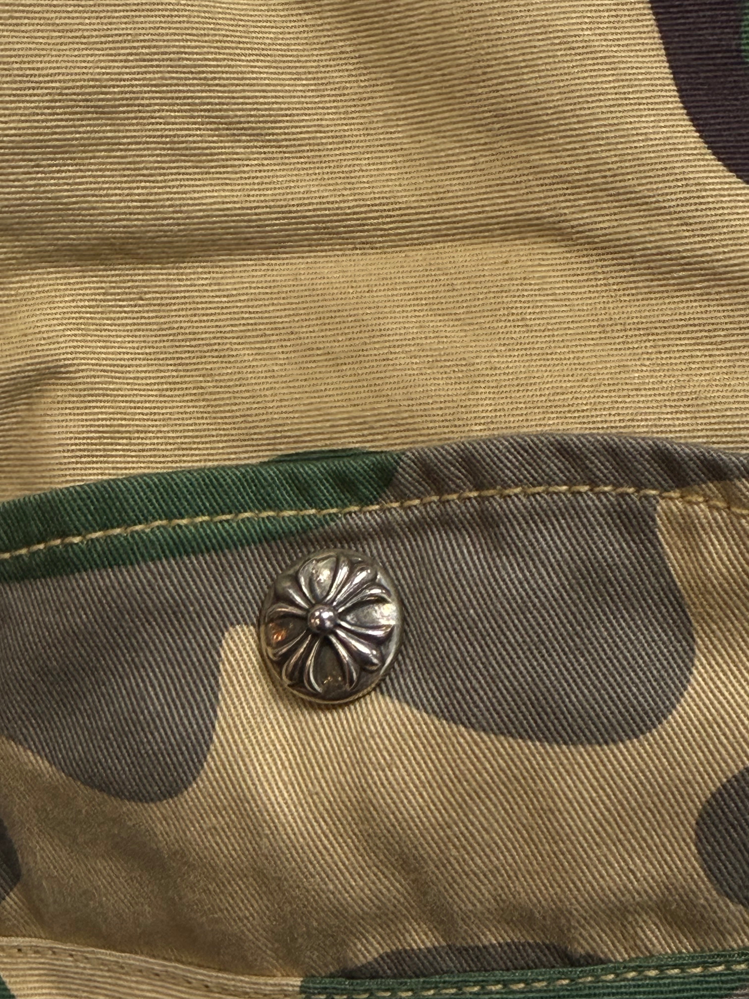 Chrome Hearts Matty Boy Sex Records Camo Bomber Jacket