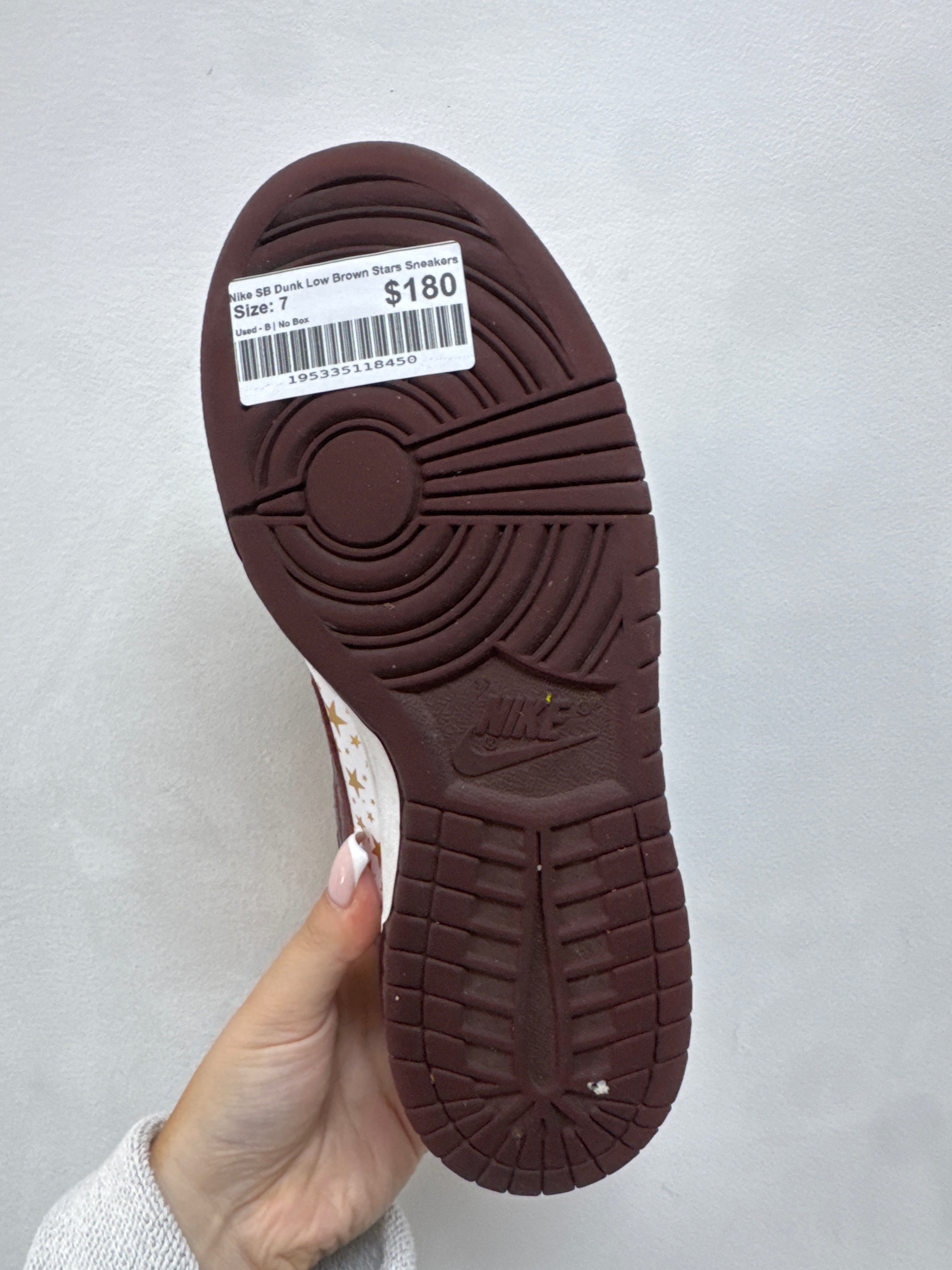 Nike SB Dunk Low Brown Stars Sneakers