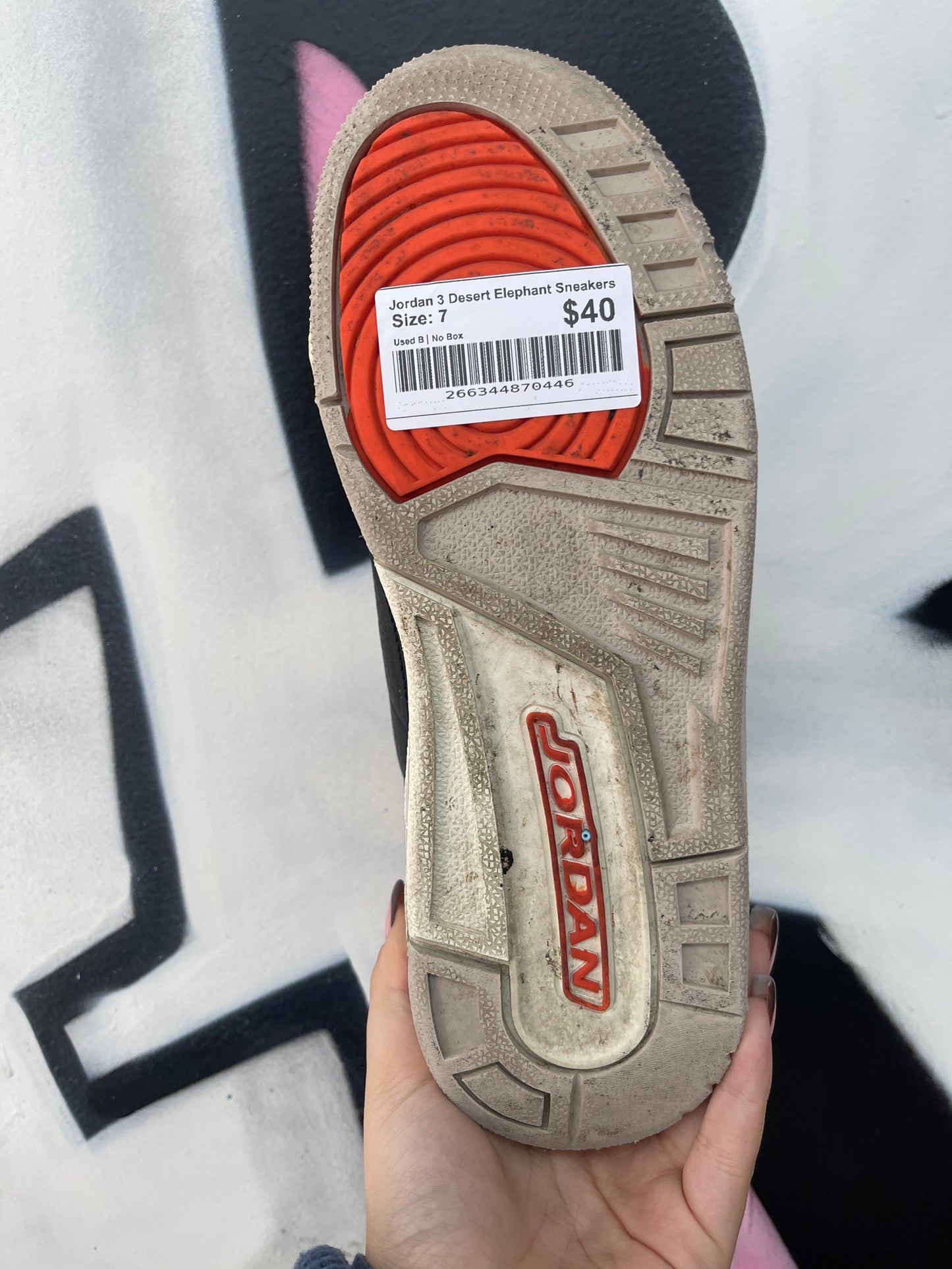 Jordan 3 Desert Elephant Sneakers
