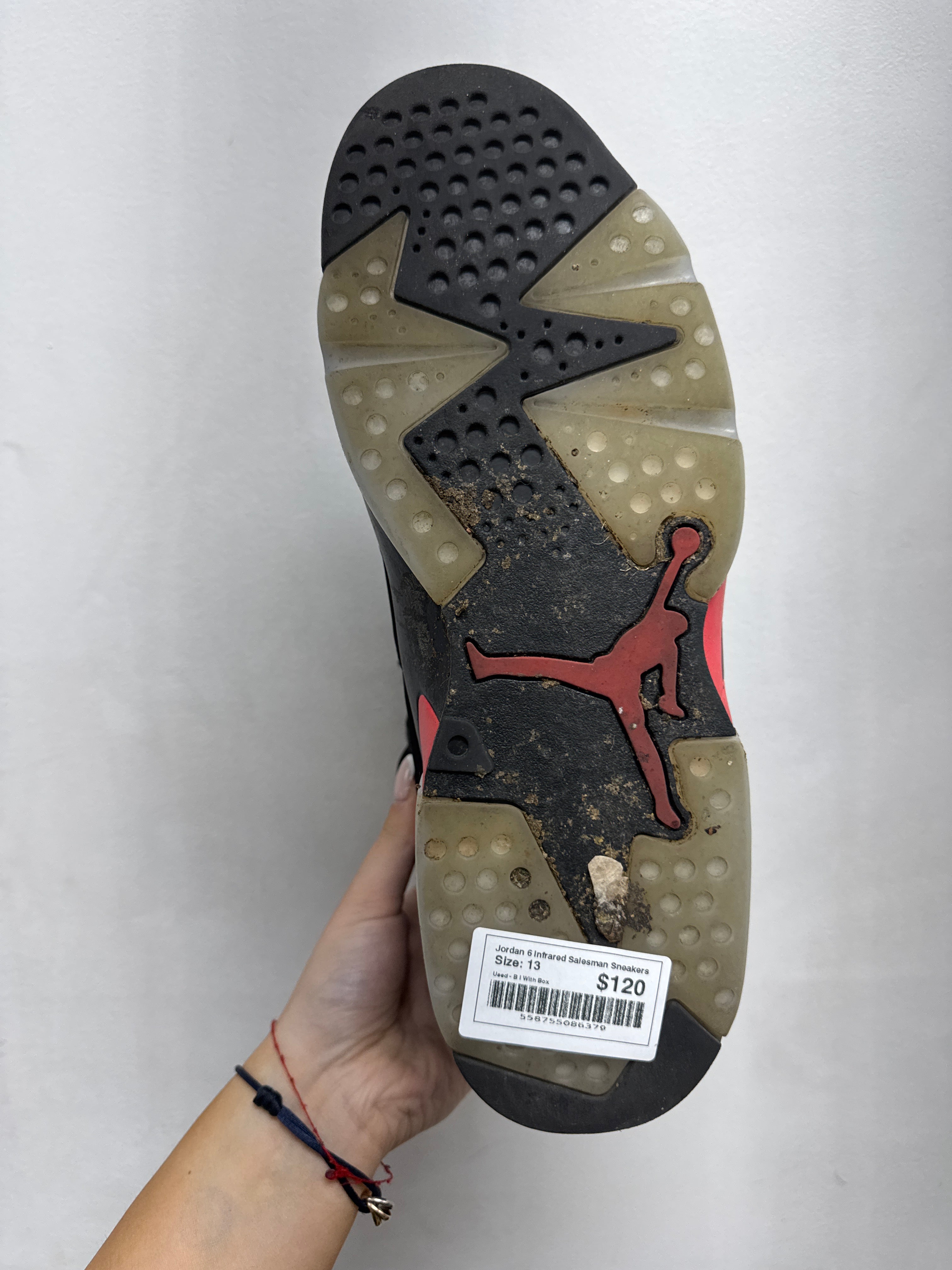 Jordan 6 Infrared Salesman Sneakers