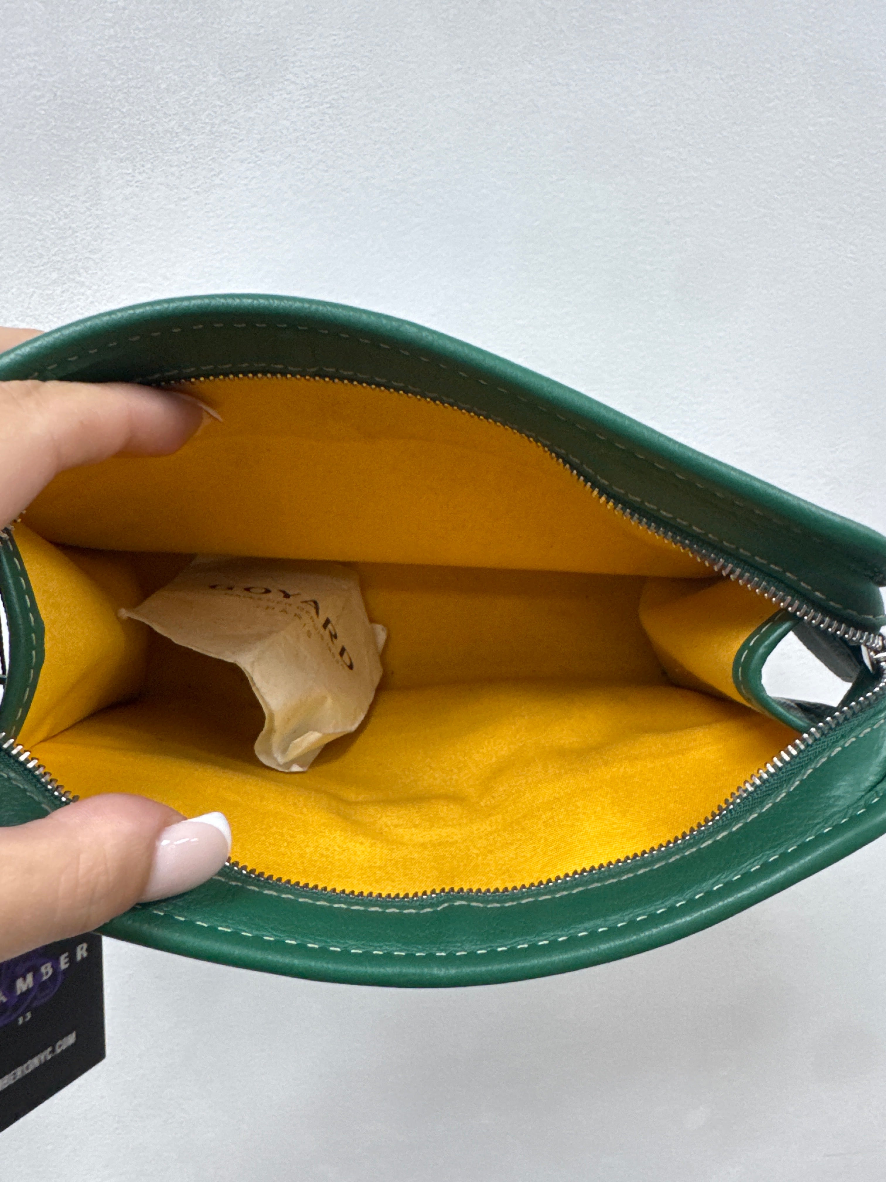 Goyard Green Jouvence Bag