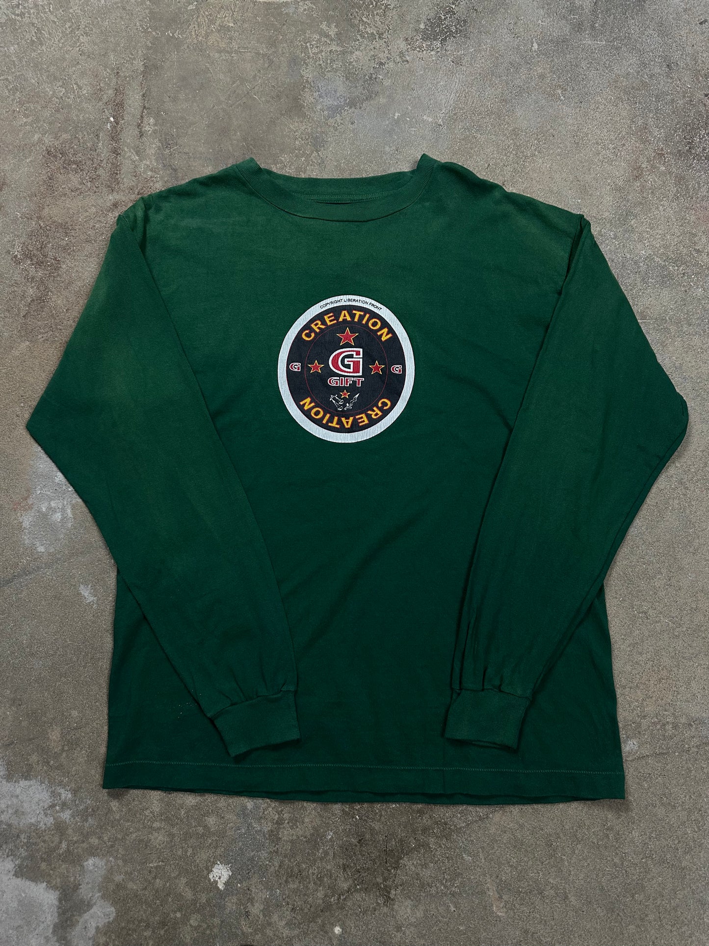 Saint Mxxxxxx L/S Tee Green Creation Gift Large Used