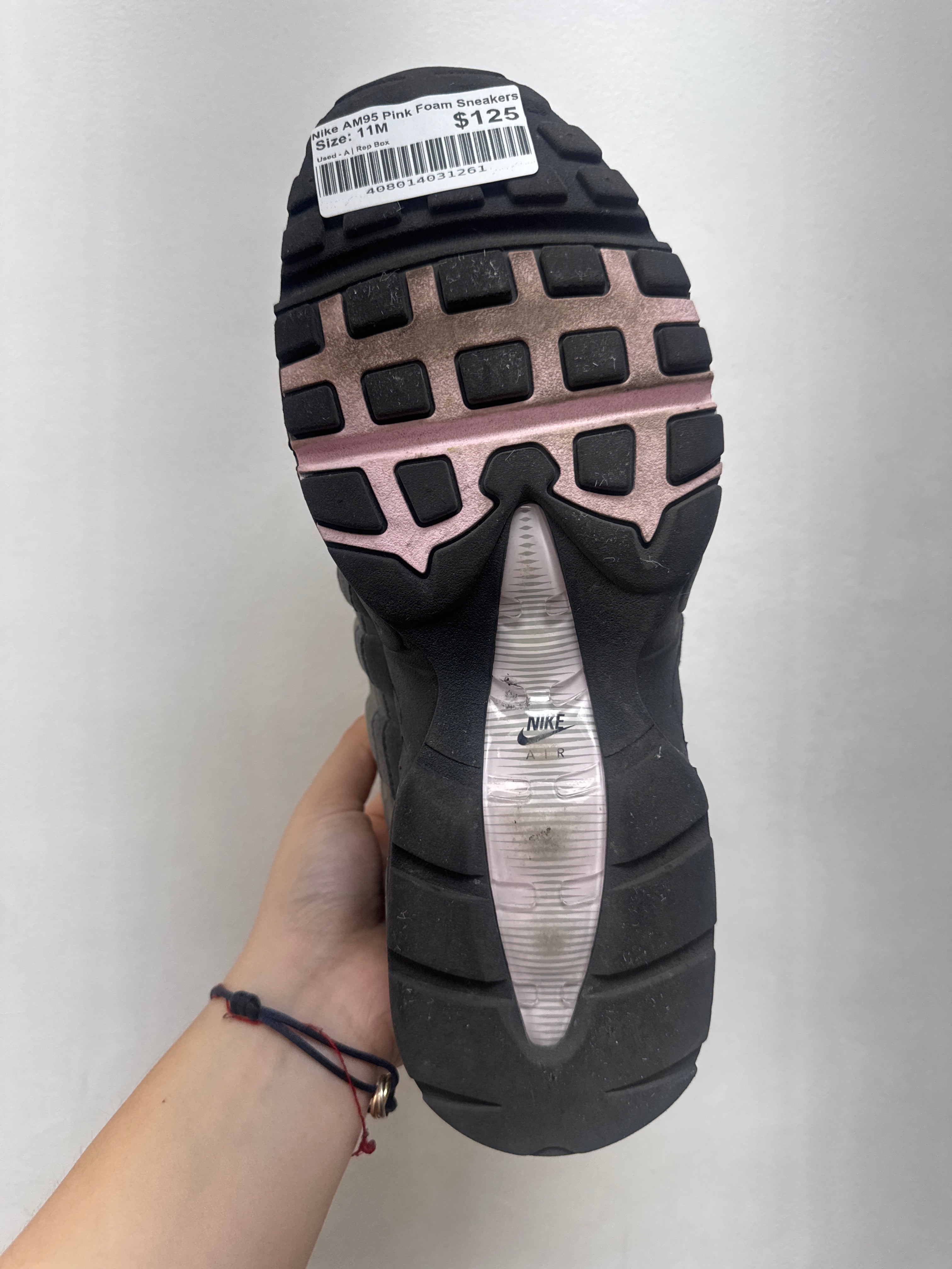 Nike AM95 Pink Foam Sneakers