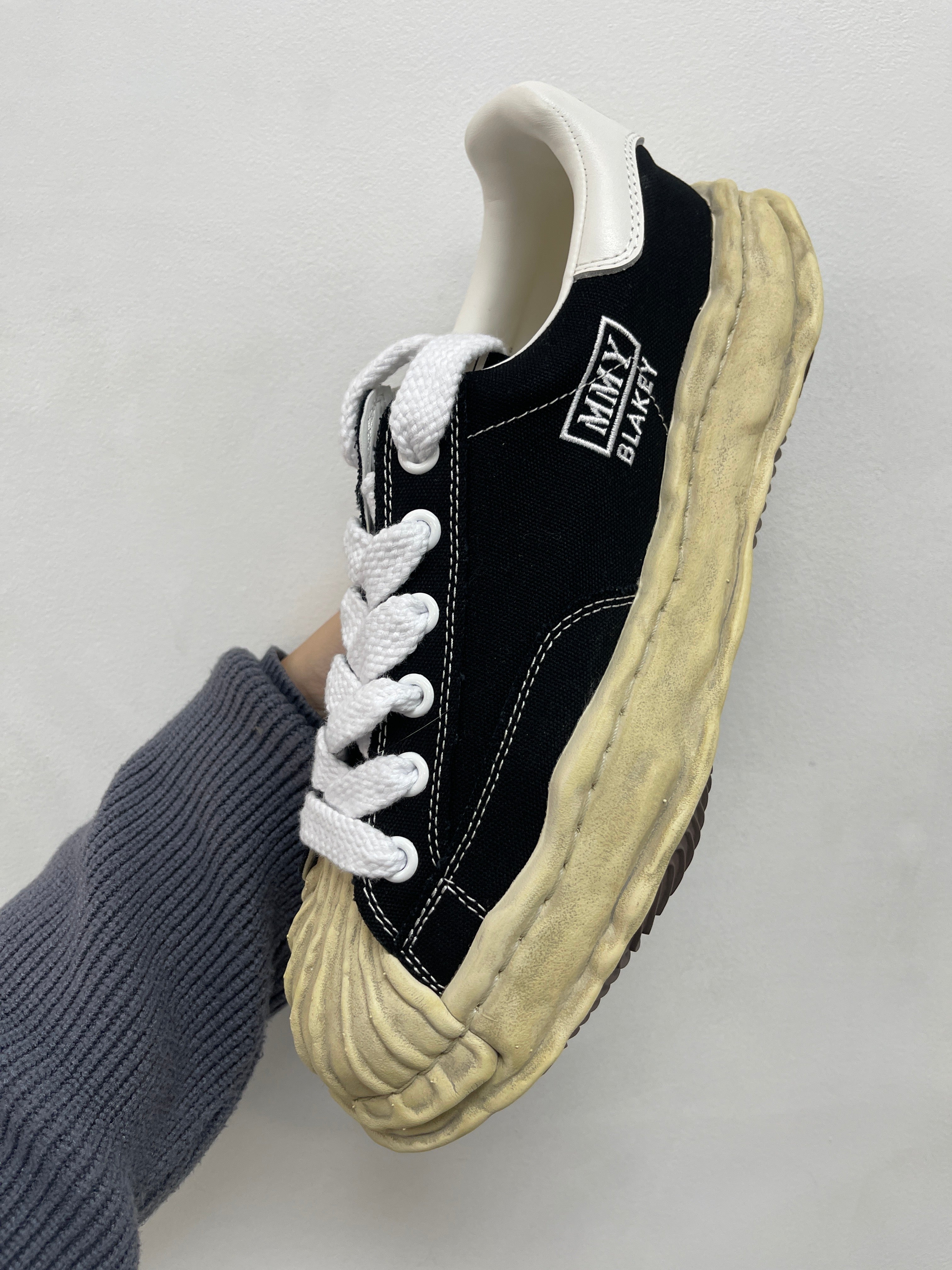 MMY OG Black Cream Blakey Low Sneakers