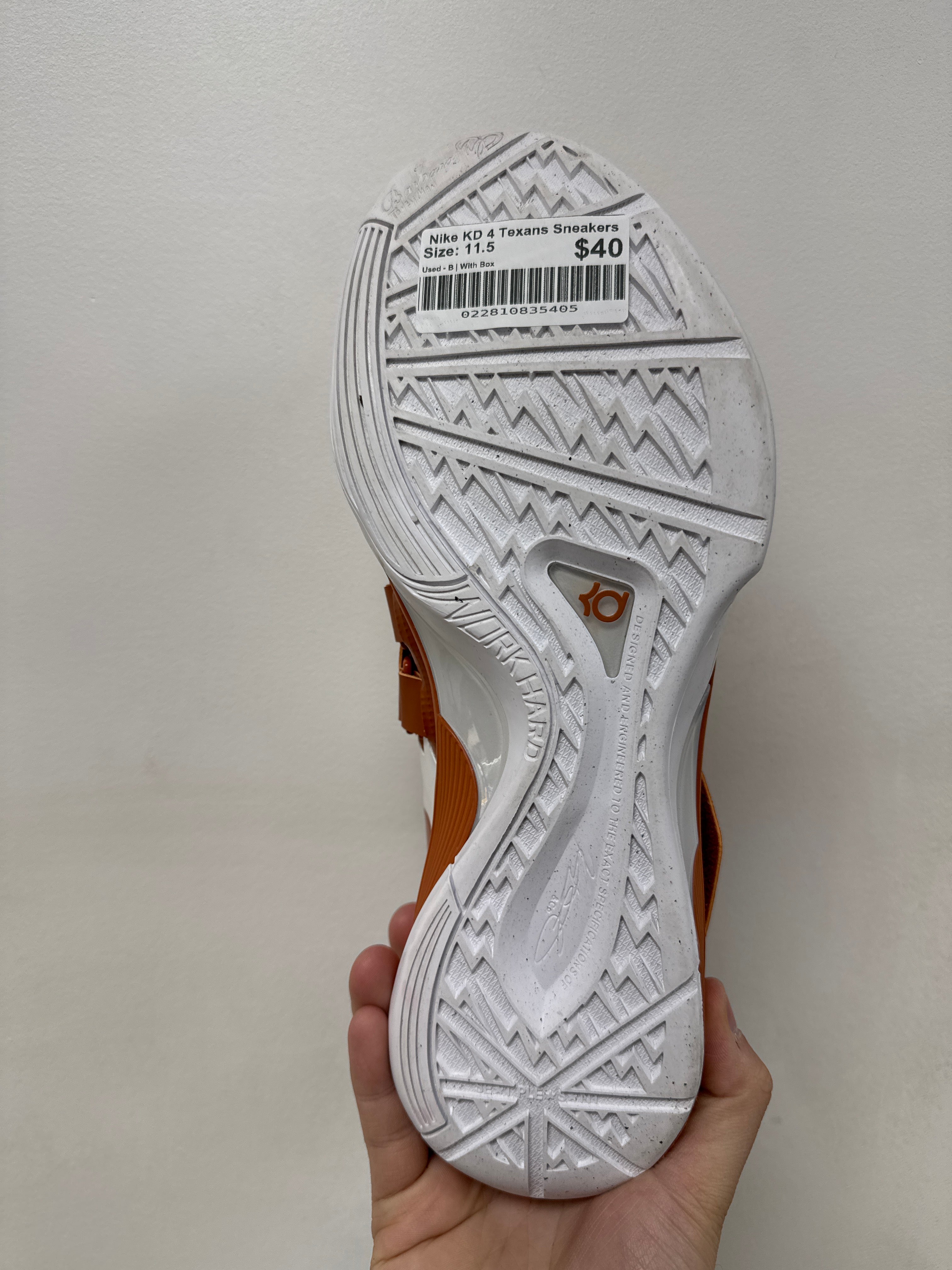 Nike KD 4 Texans Sneakers
