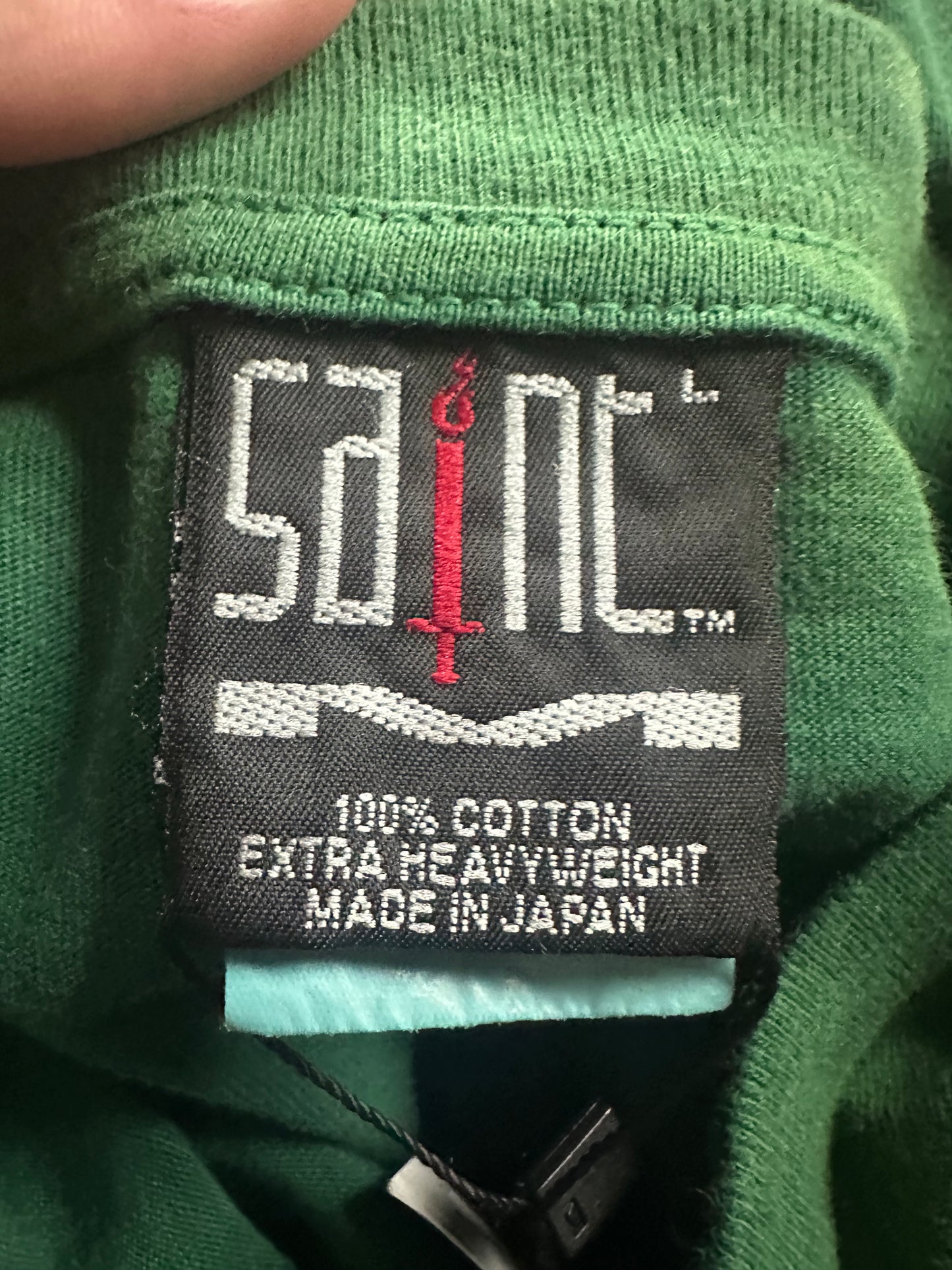 Saint Mxxxxxx L/S Tee Green Creation Gift Large Used