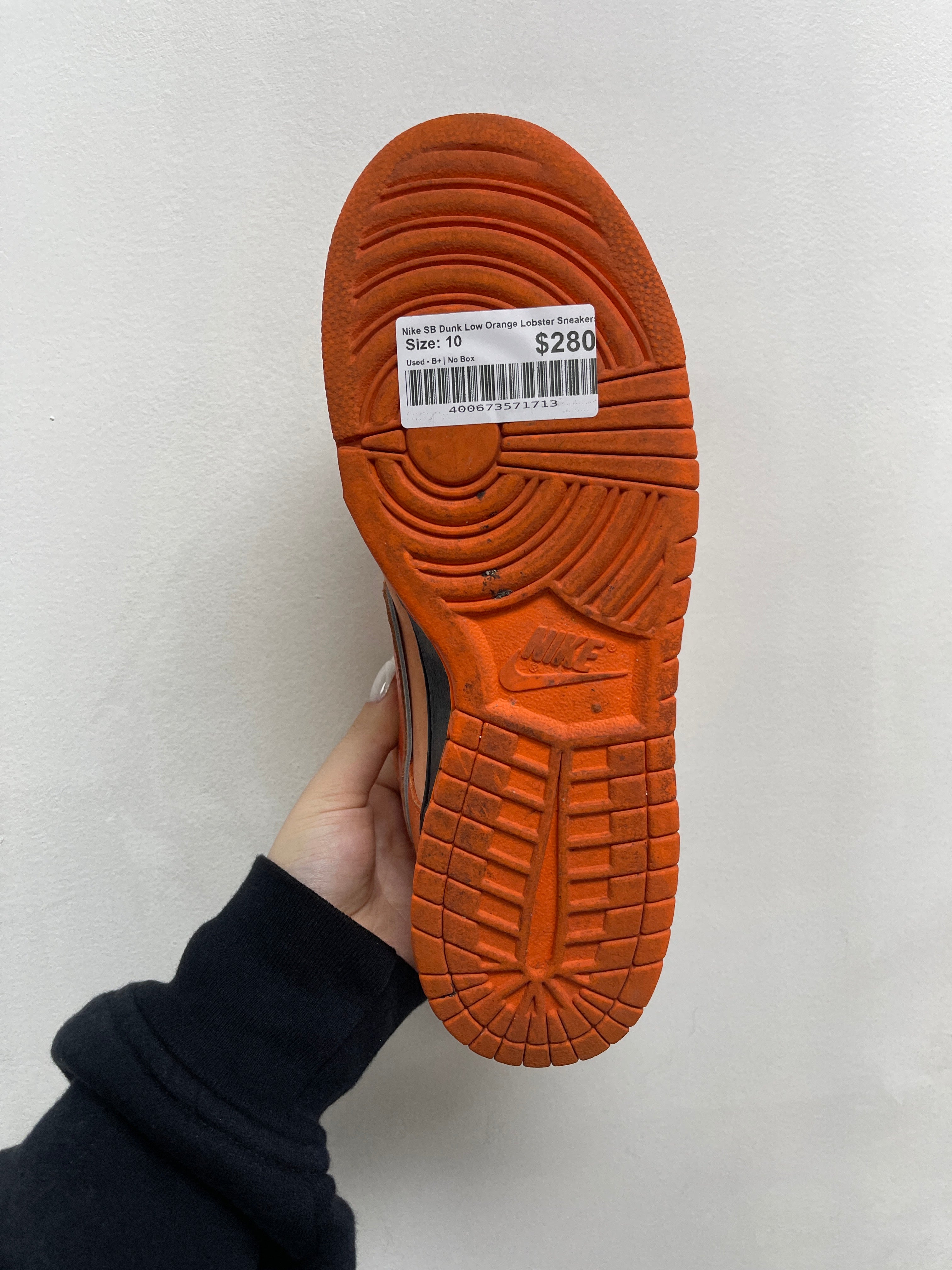 Nike SB Dunk Low Orange Lobster Sneakers