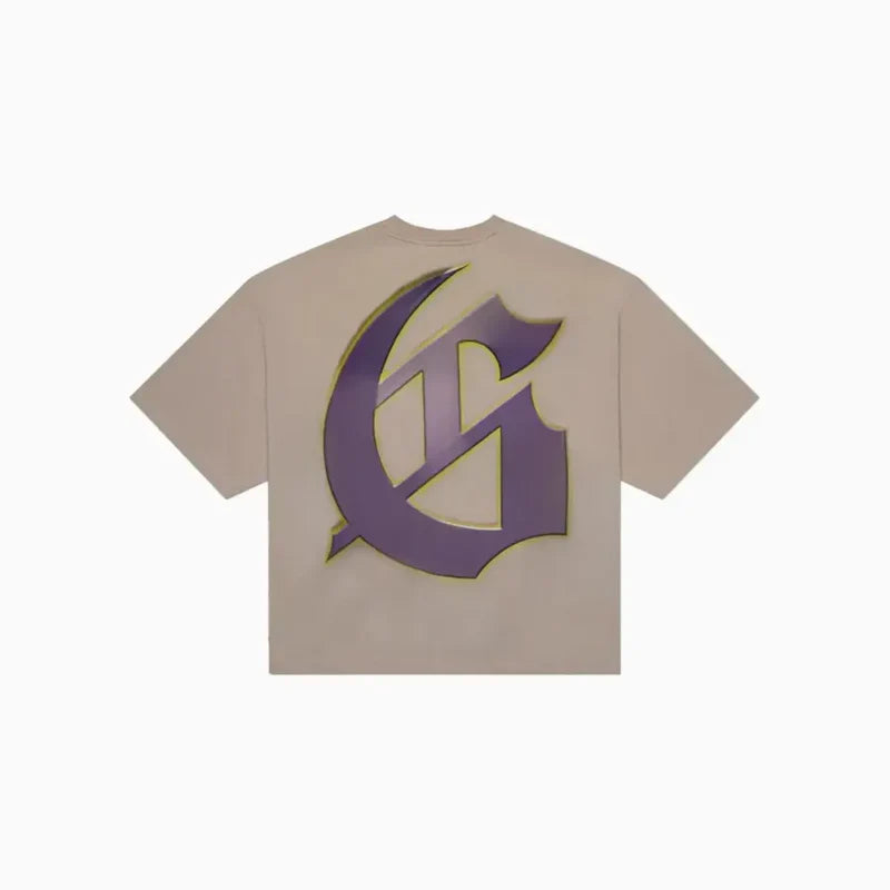 Godspeed Man In The Mirror Tee Stone Grey