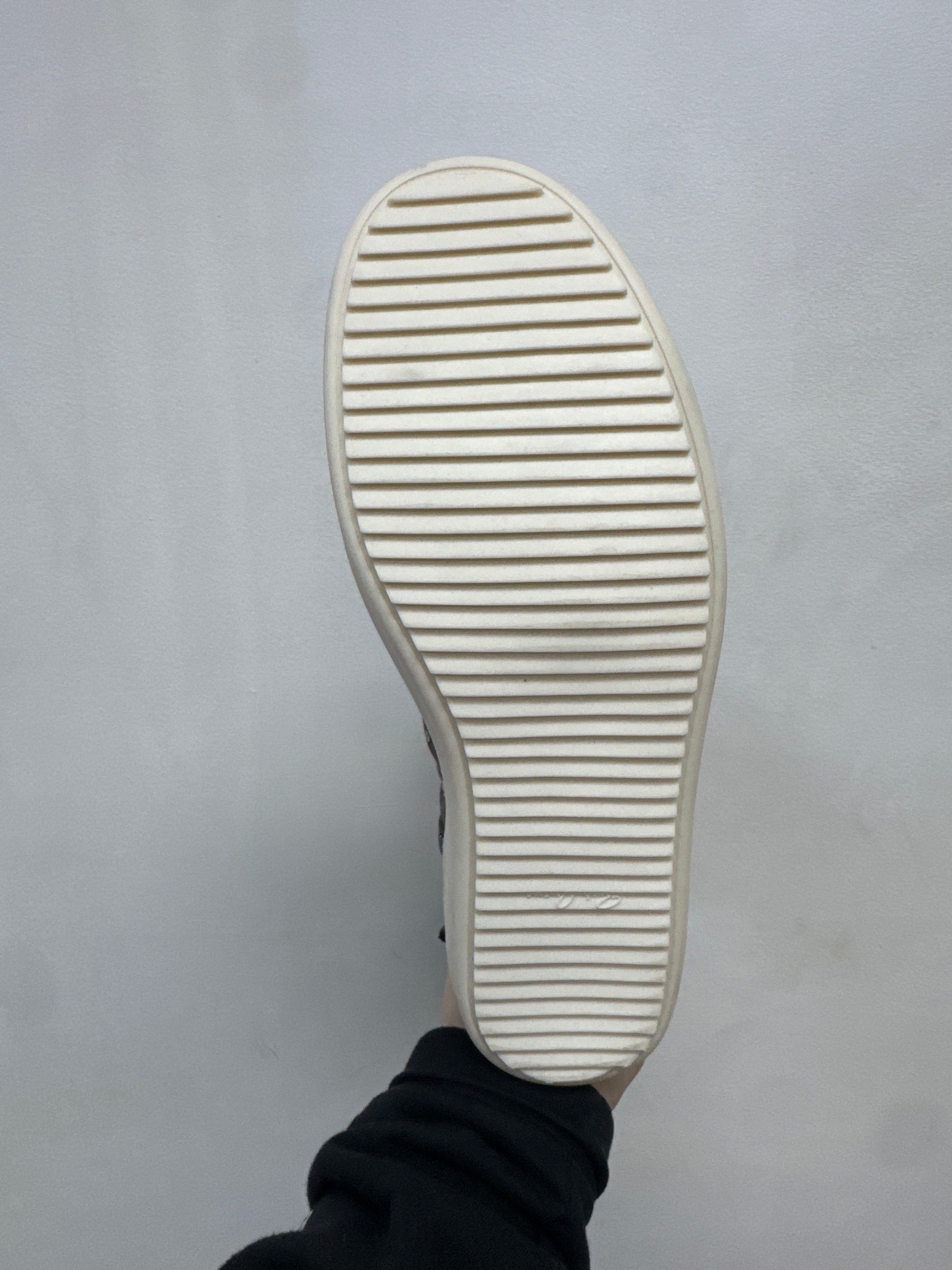 Rick Owens Brown Saddle Ramone Hi Mainline Sneakers