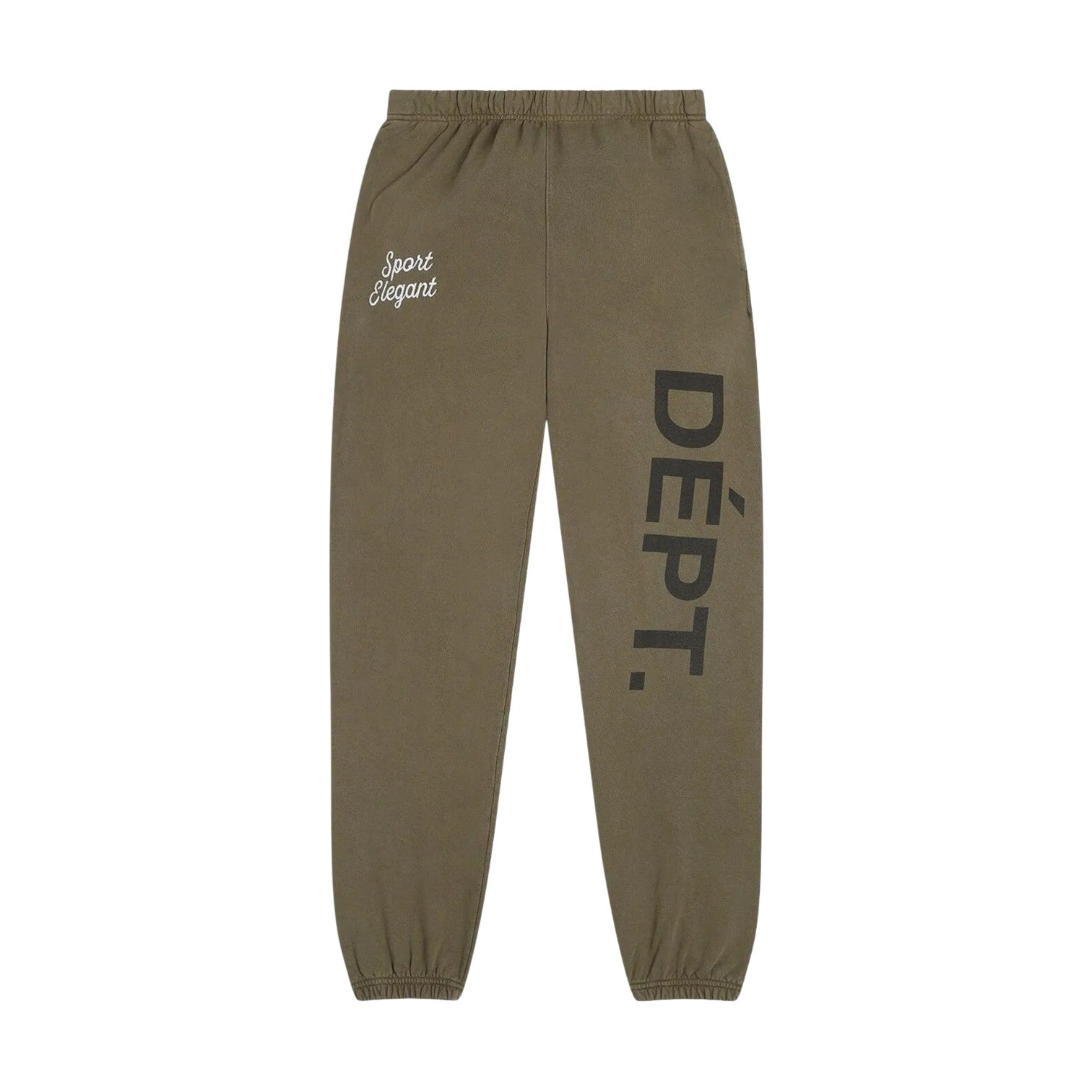 Gallery Dept 'Team Dept.' Faded Olive Sweats