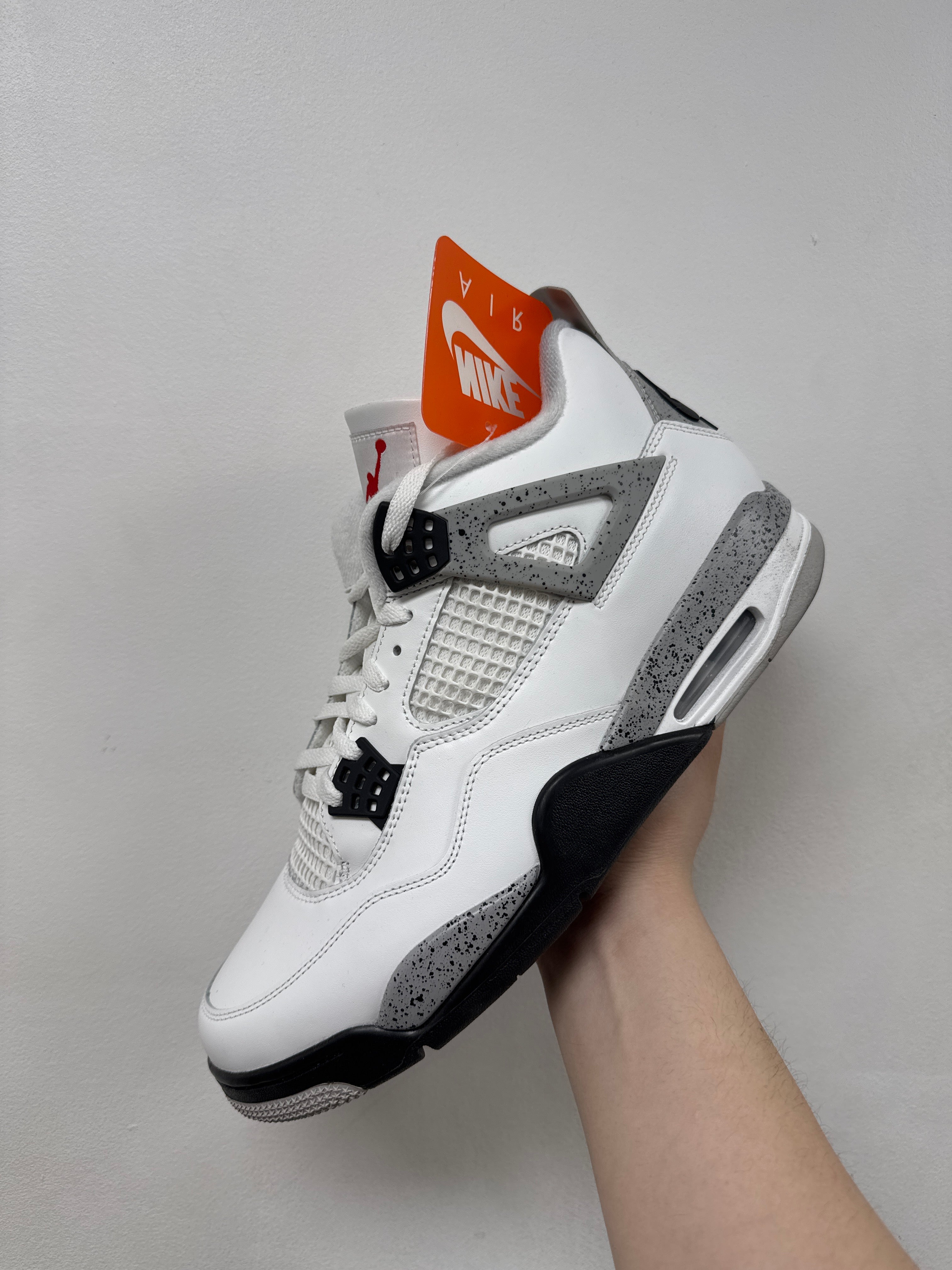Jordan 4 White Cement Sneakers