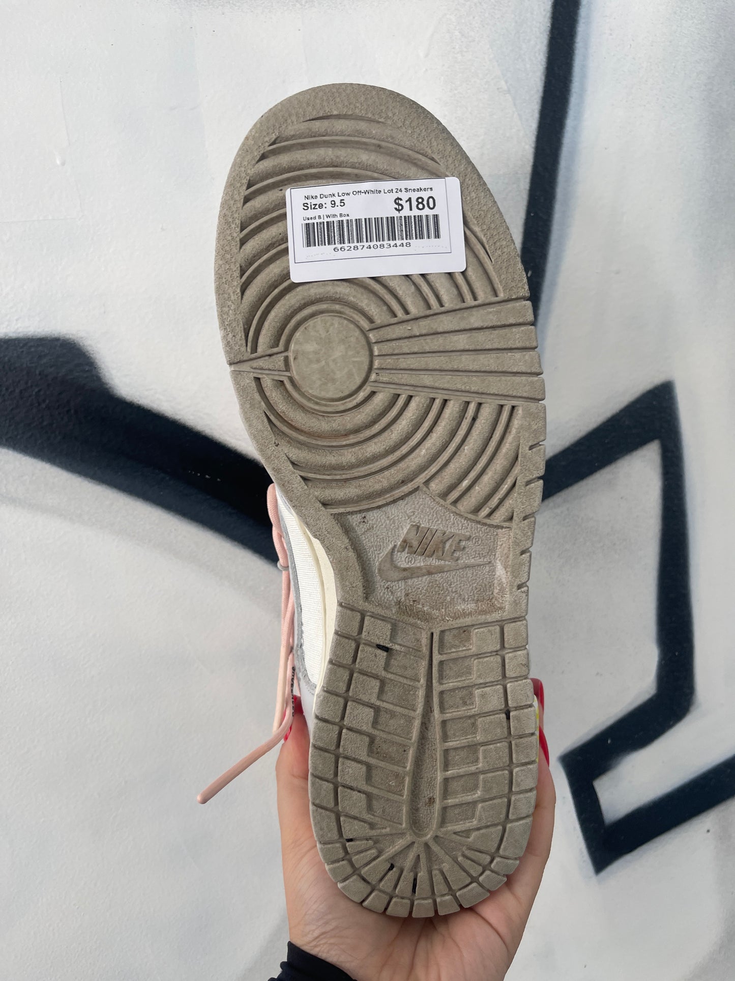 Nike Dunk Low Off-White Lot 24 Sneakers
