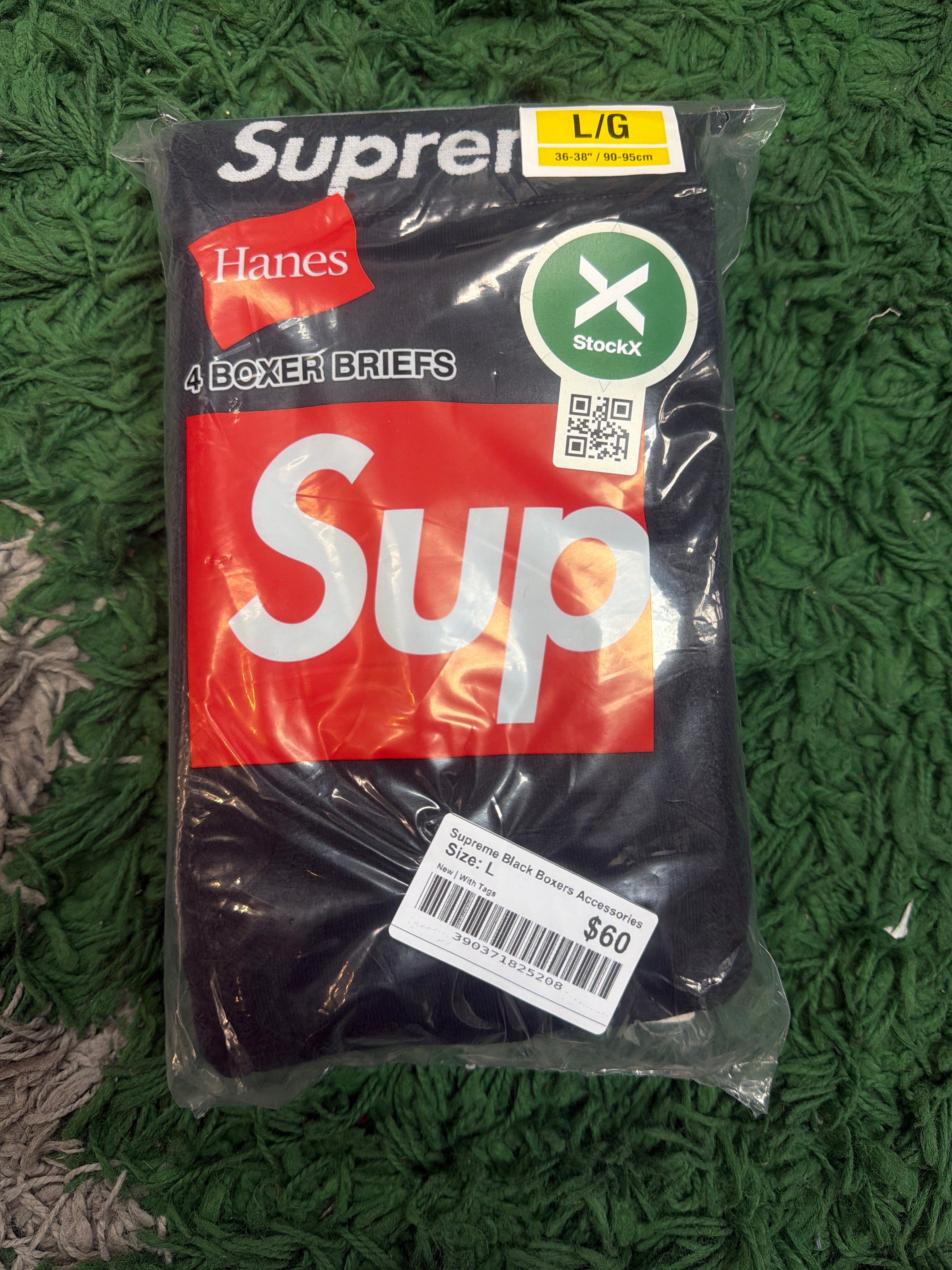 Supreme Black Boxers Accessories