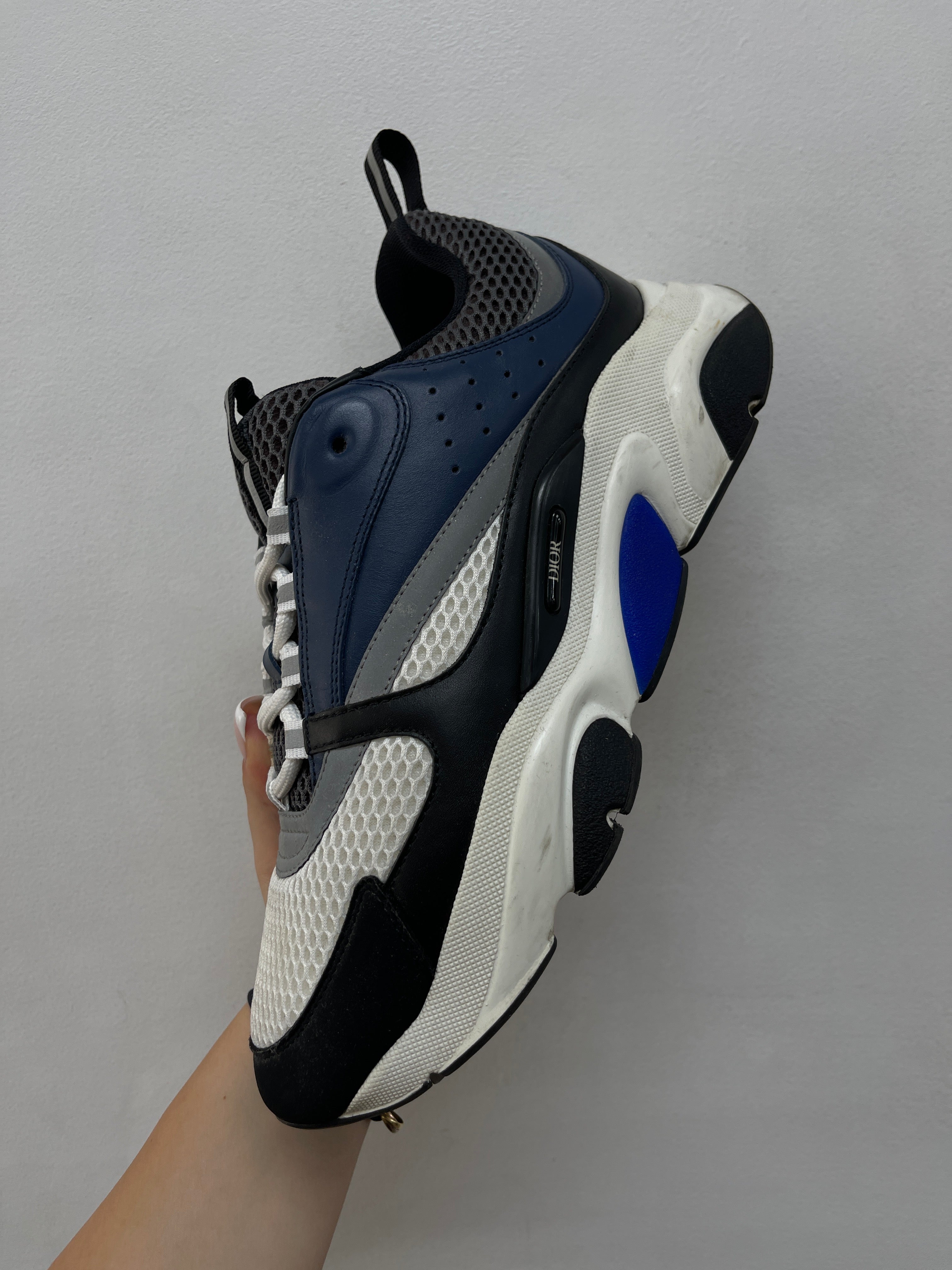 Dior B22 Navy Black Sneakers