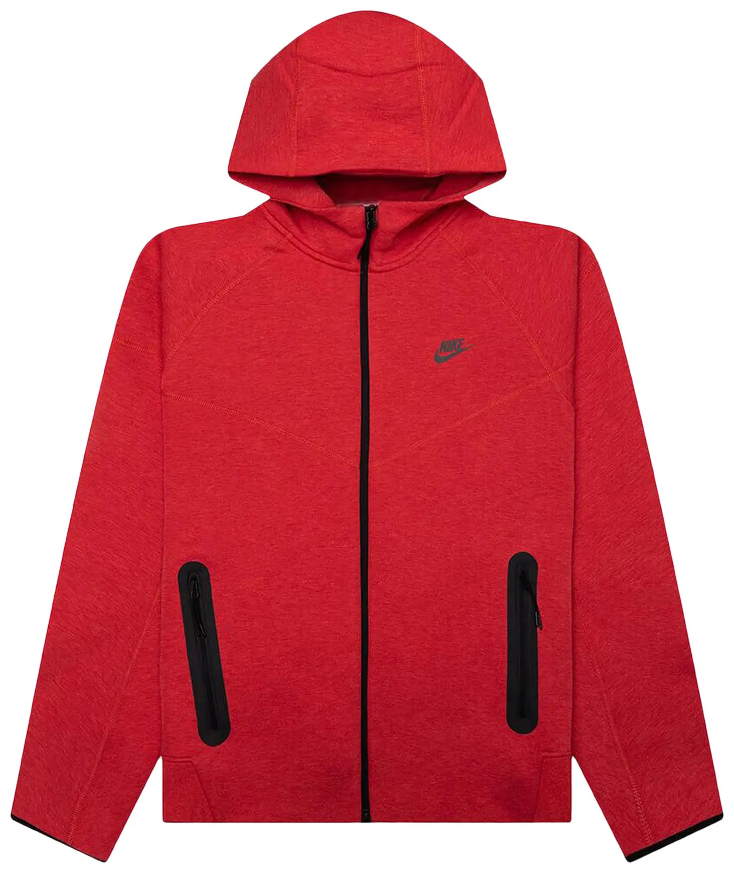 Nike Tech Red Zip Up Hoodie