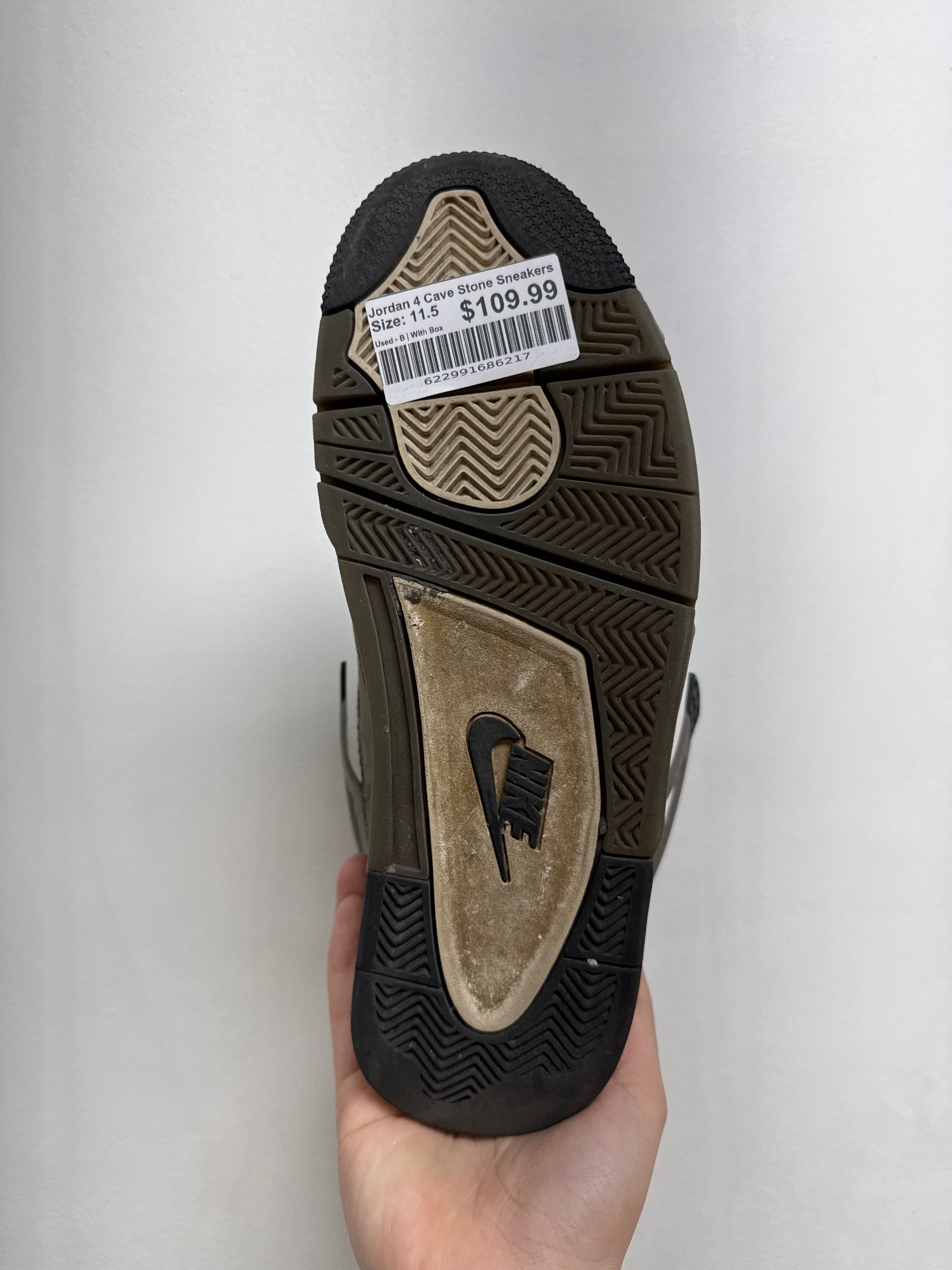 Jordan 4 Cave Stone Sneakers