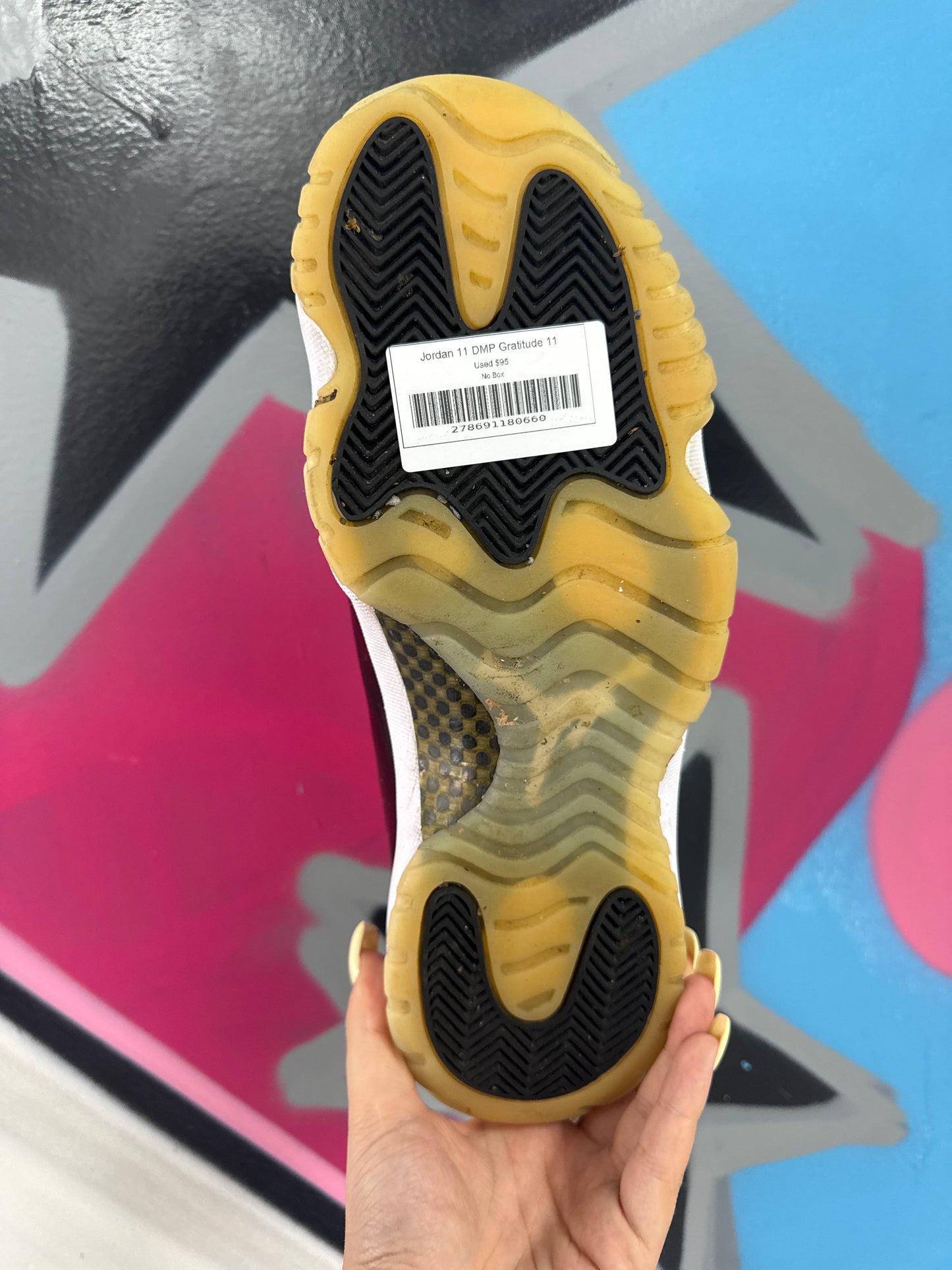 Jordan 11 DMP uGratitude Used No Box. G my sad