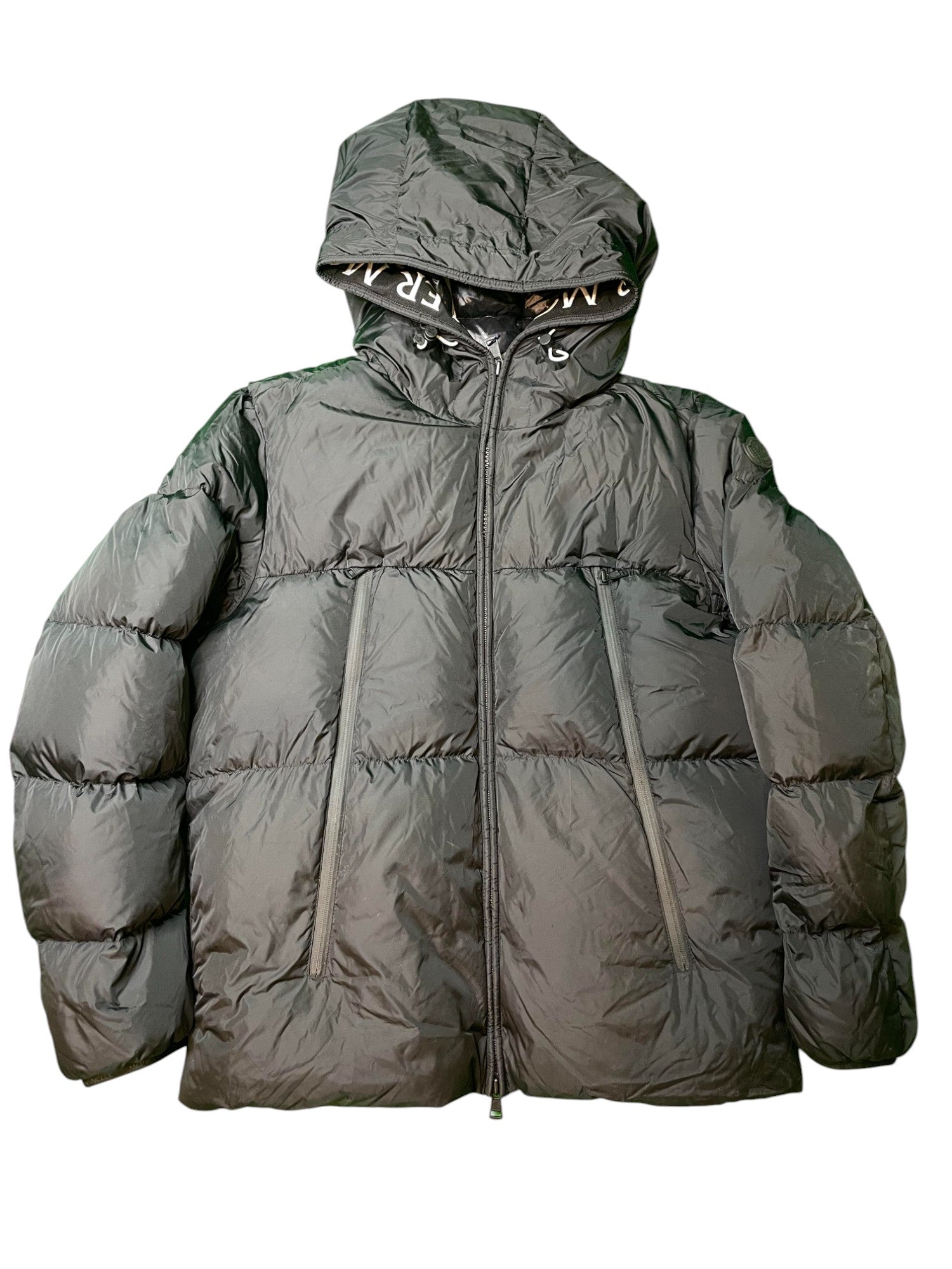 Moncler "Montcla Giubbotto" Down Black Puffer Coat