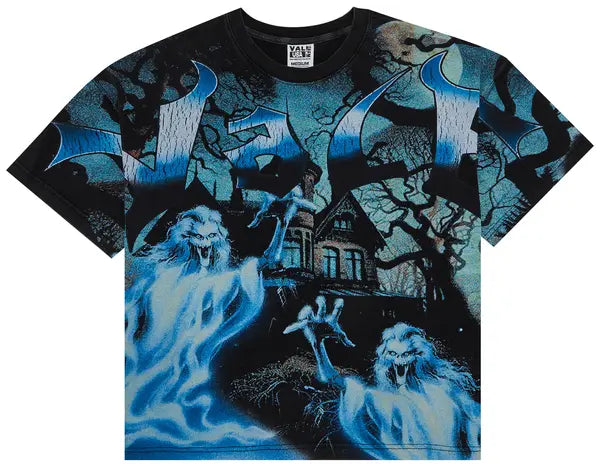 Vale Forever Casper Black & Blue Tee