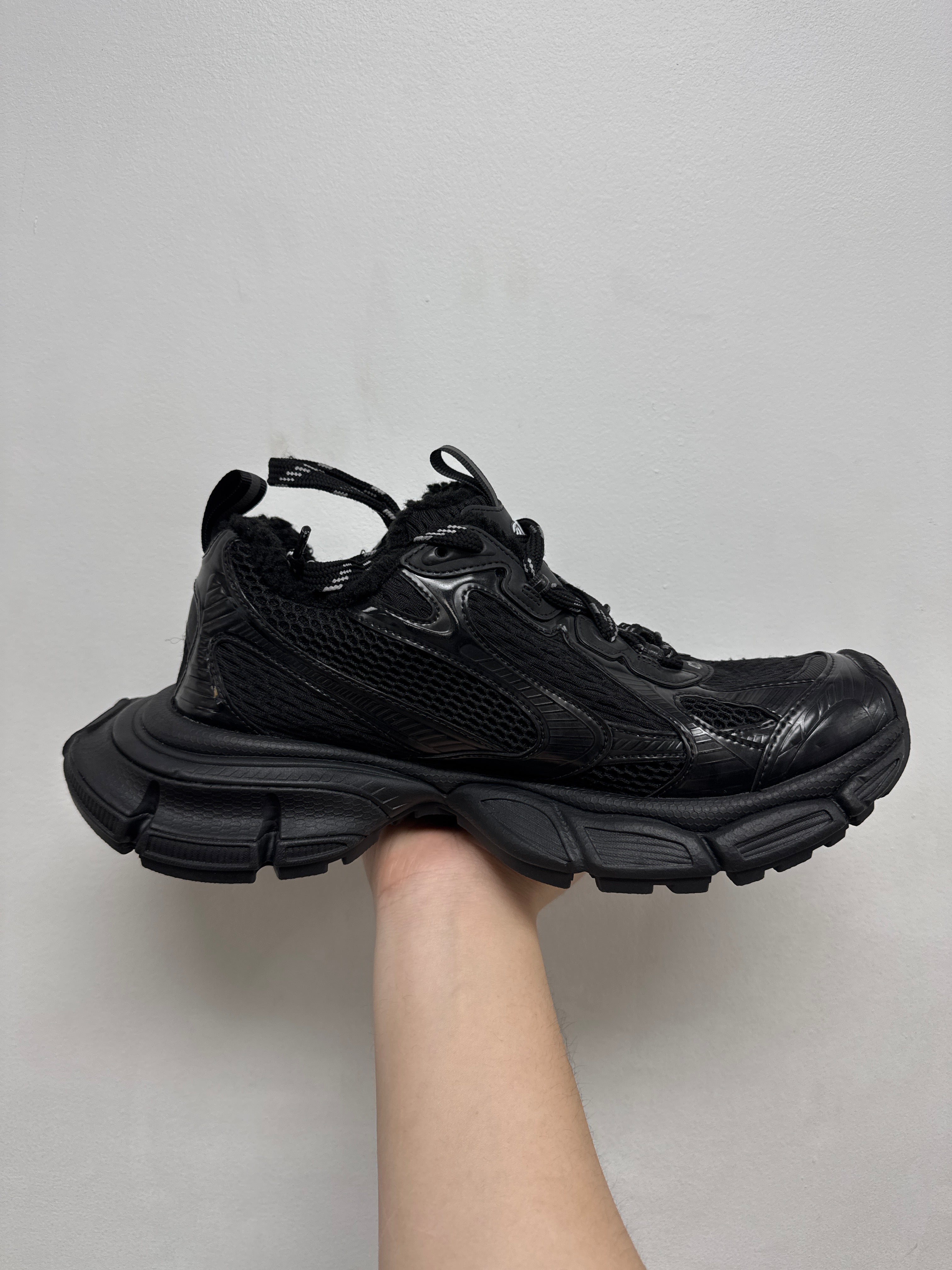 Balenciaga Black Spiked 3XL Sneakers