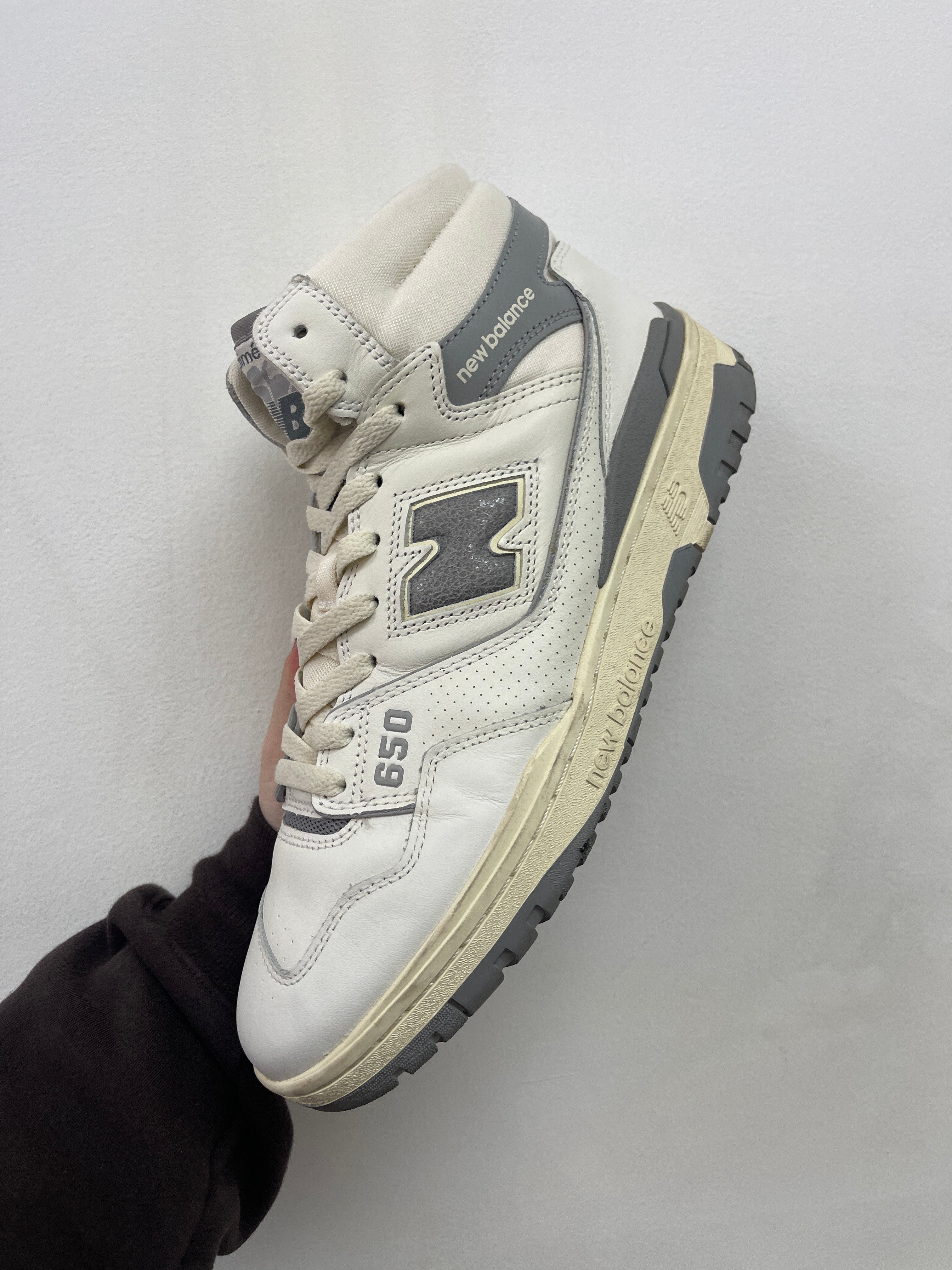 New Balance 650 Cream Grey ALD Sneakers