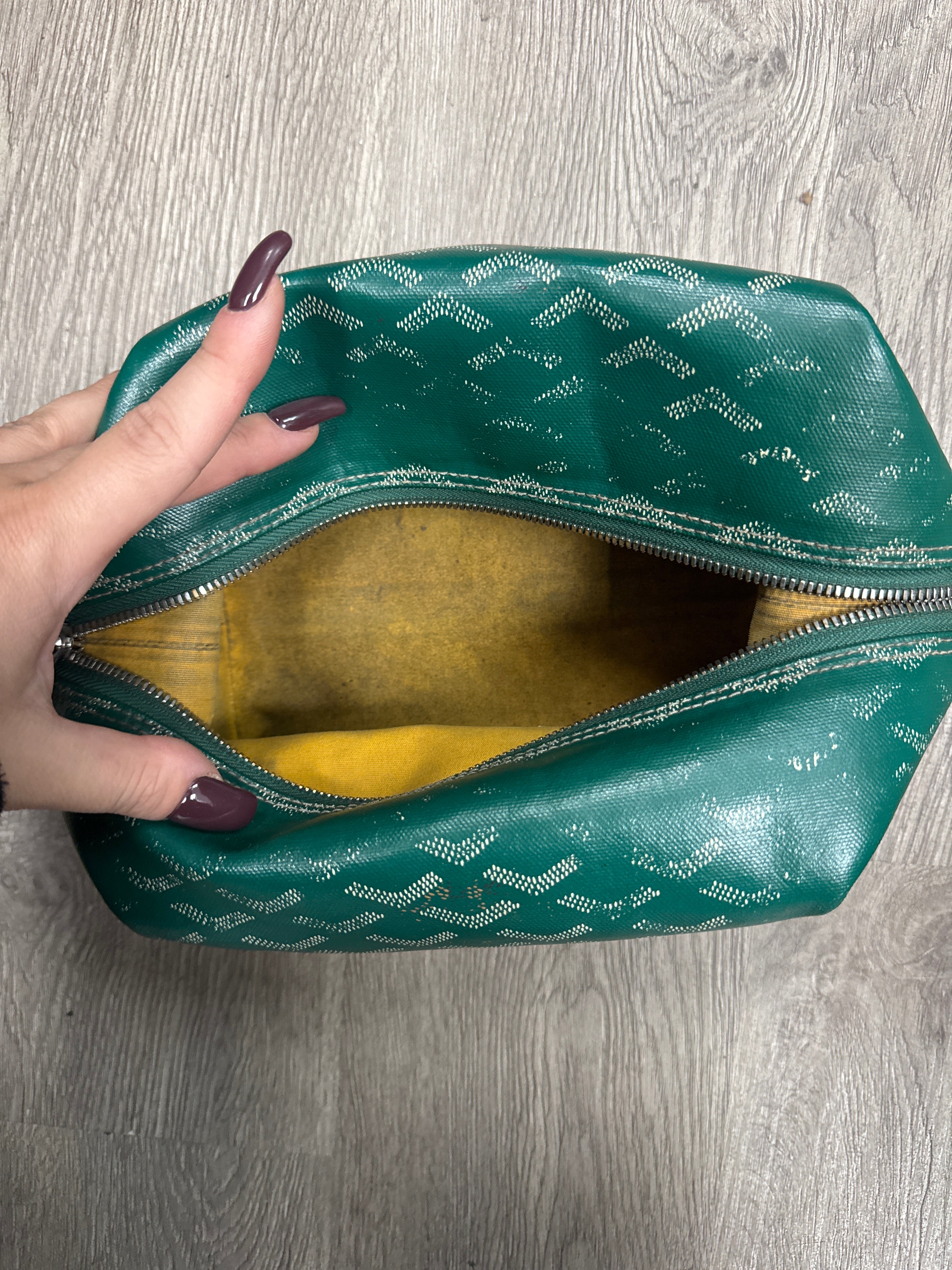 Goyard Green Boeing 25 Bag