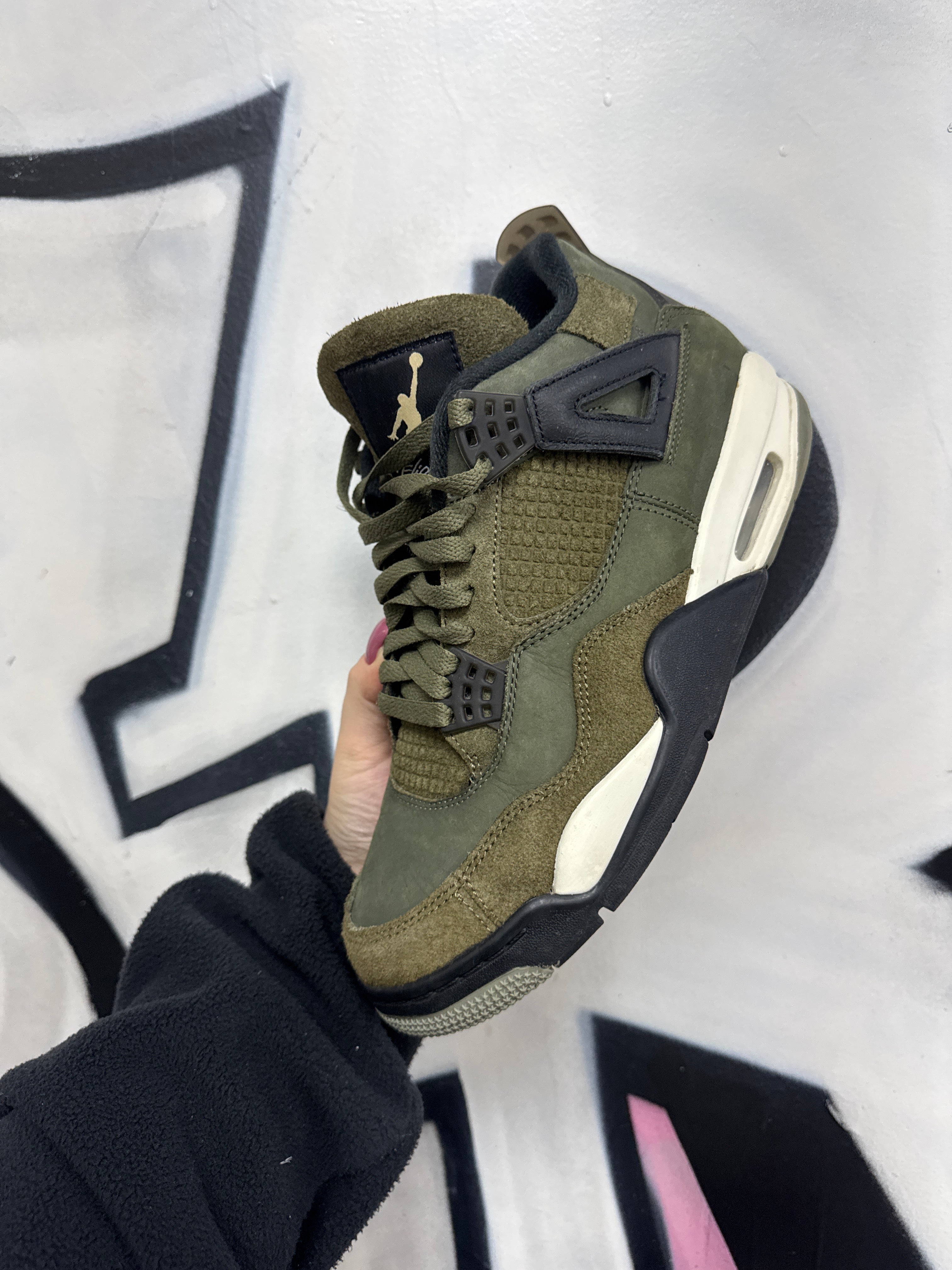 Jordan 4 Craft Camo Sneakers