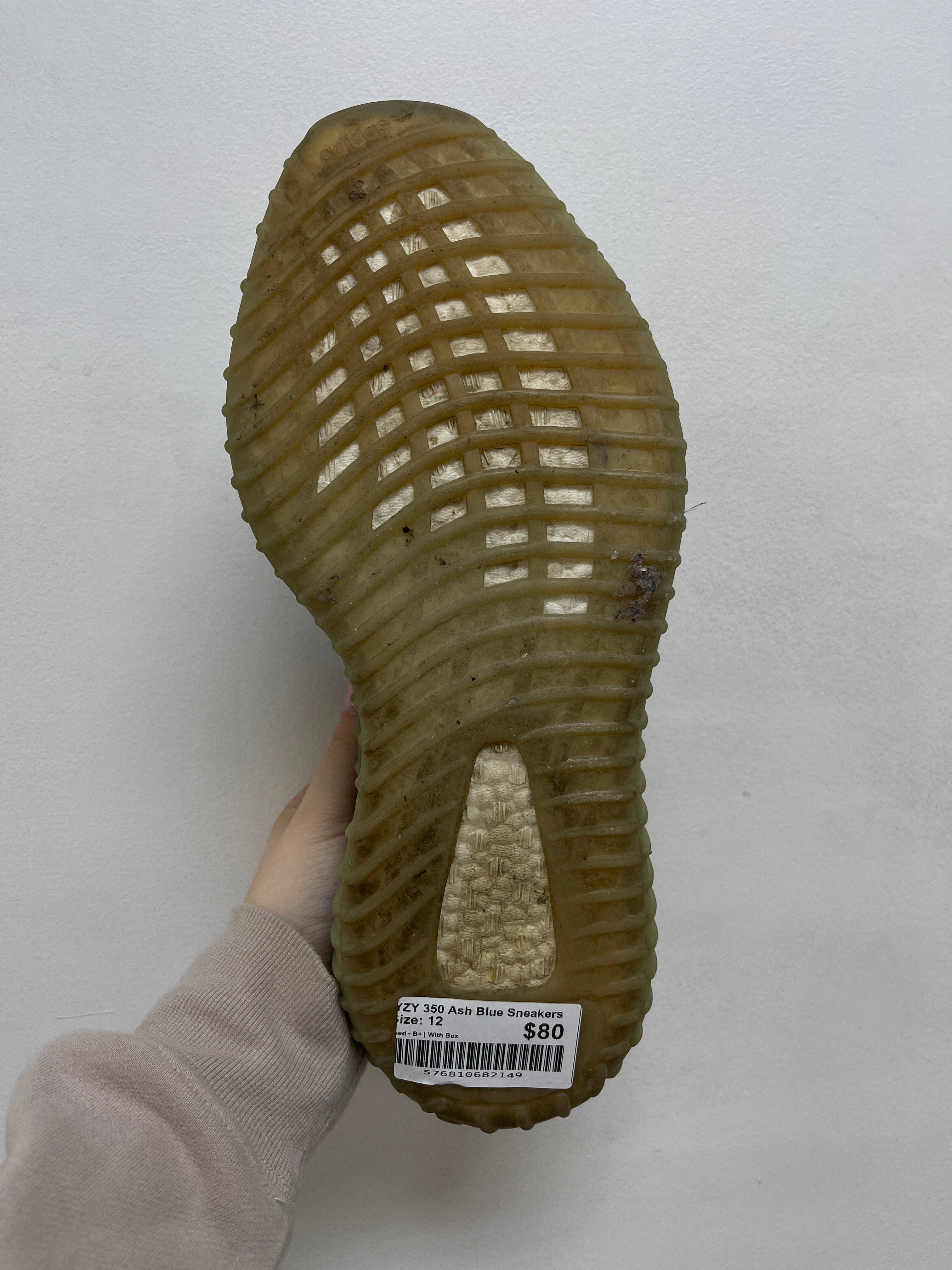 YZY 350 Ash Blue Sneakers