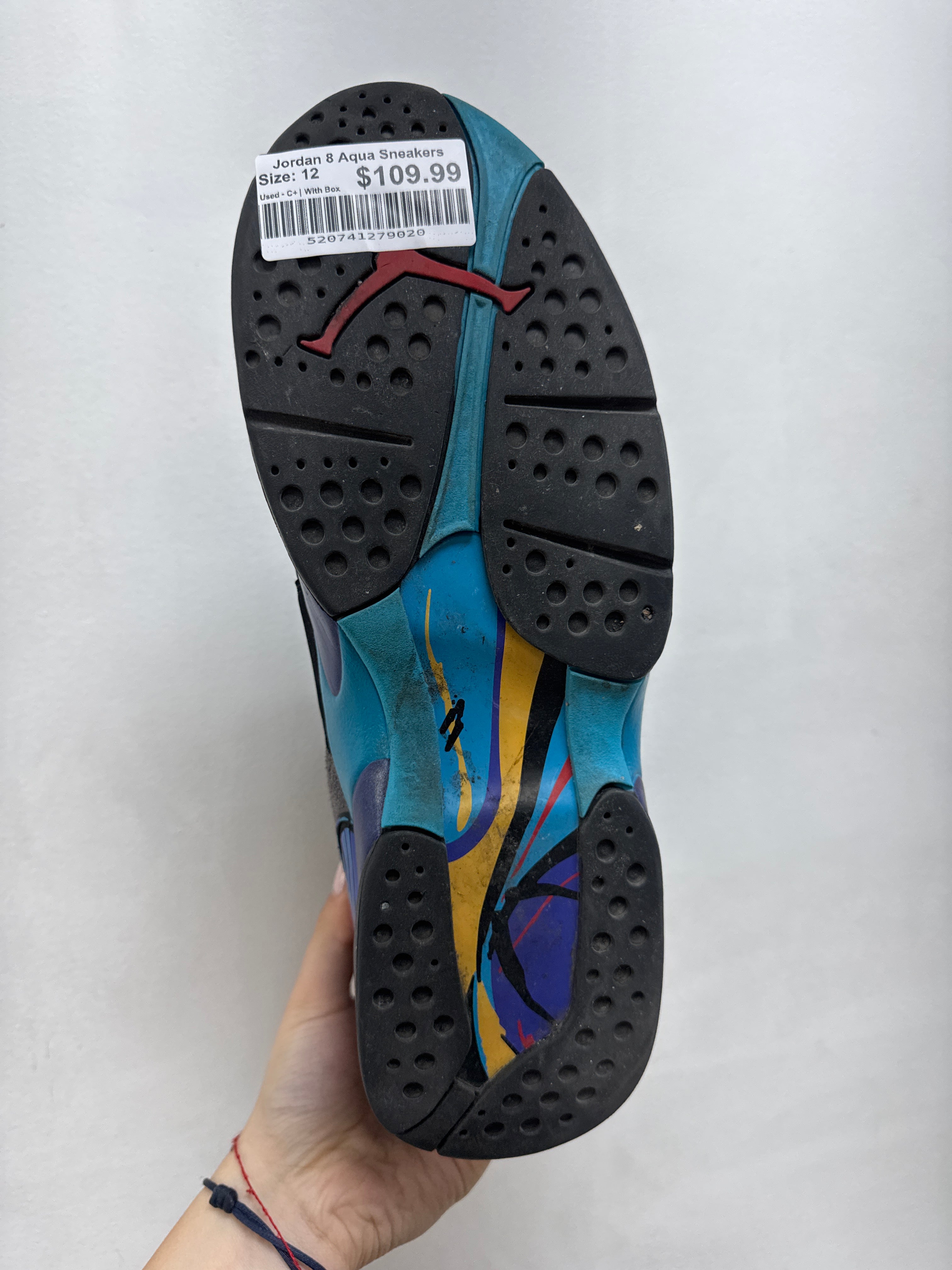 Jordan 8 Aqua Sneakers