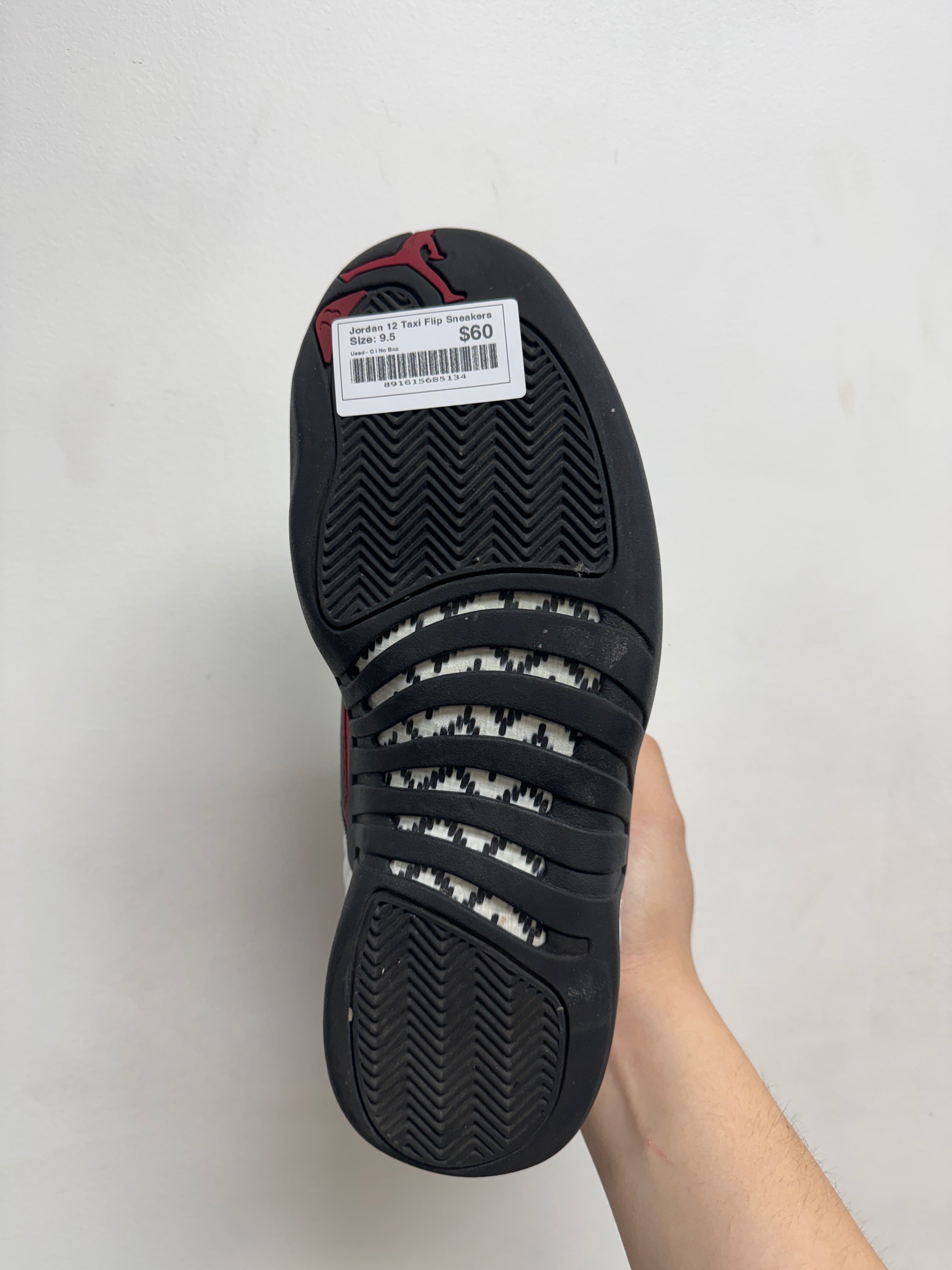 Jordan 12 Taxi Flip Sneakers