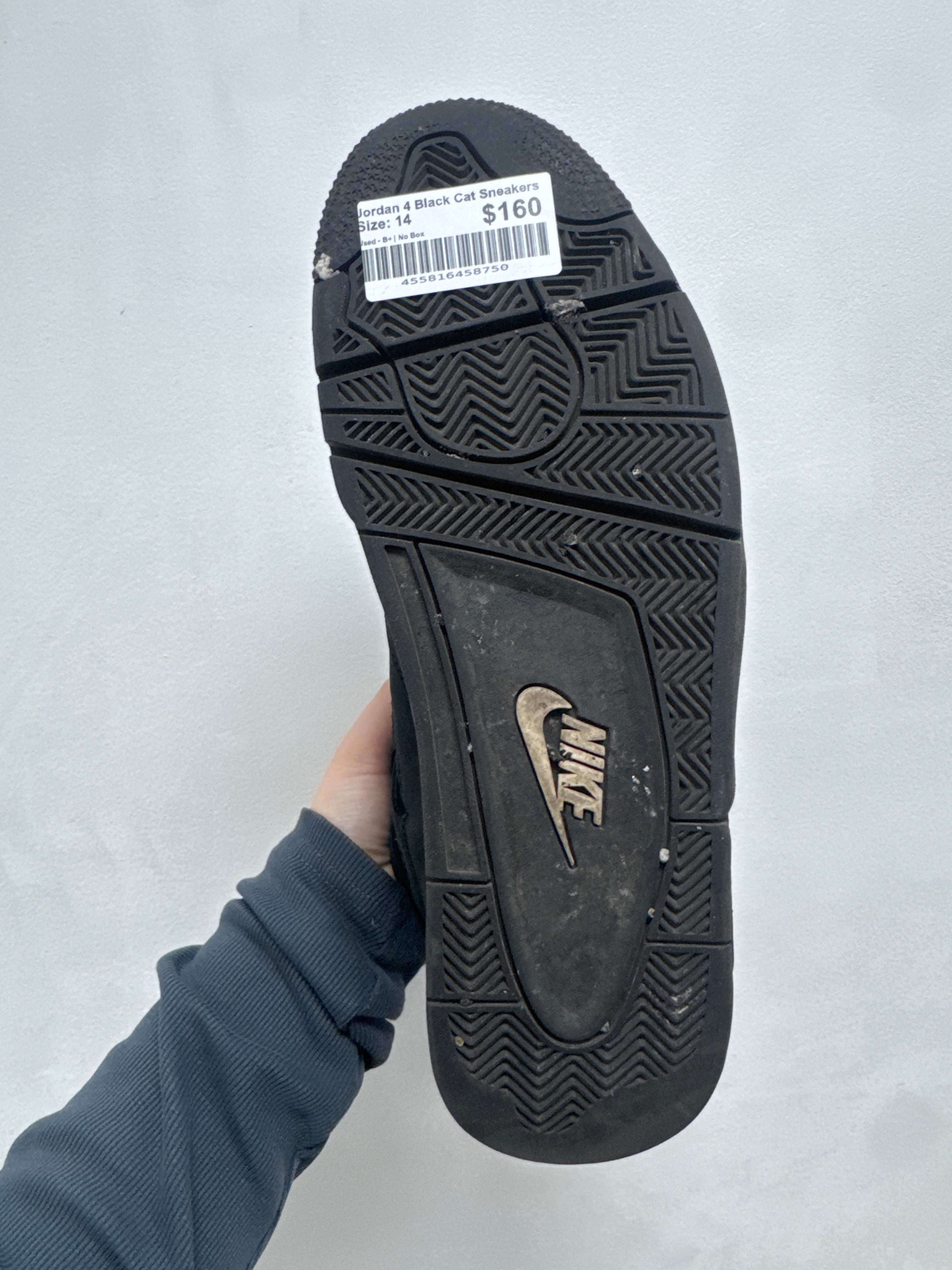 Jordan 4 Black Cat Sneakers