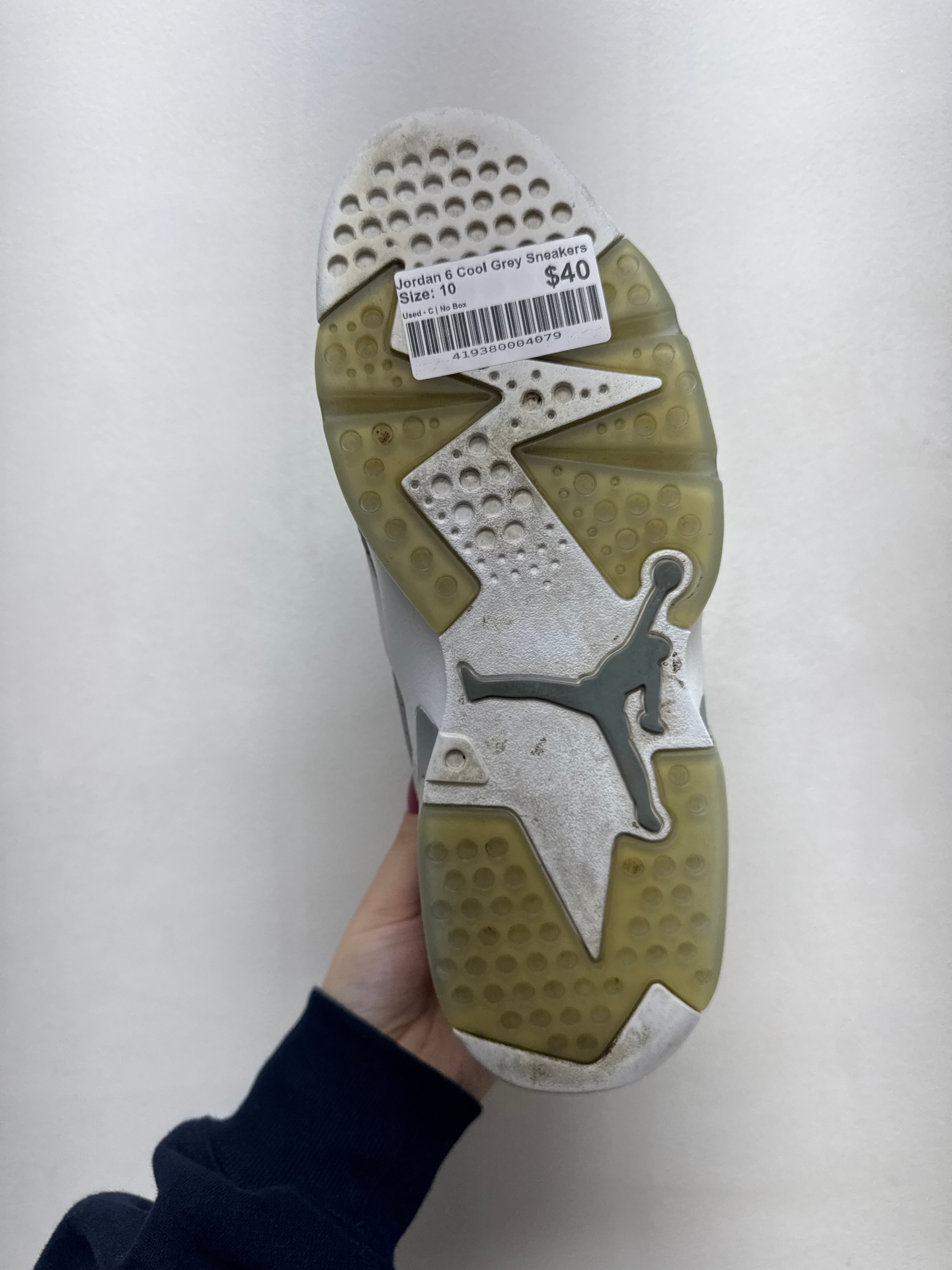 Jordan 6 Cool Grey Sneakers