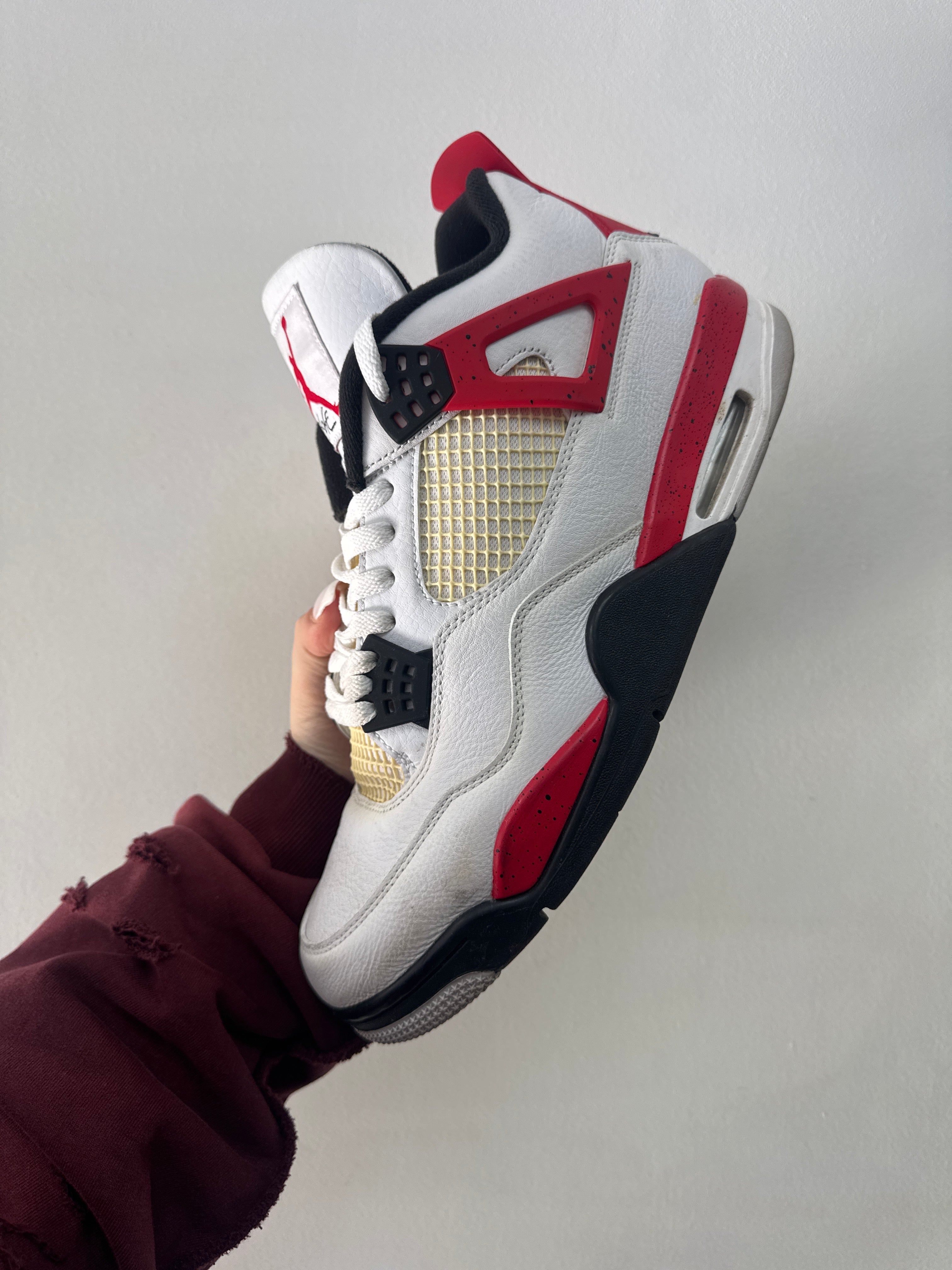 Nike Jordan 4 Red Cement Sneakers