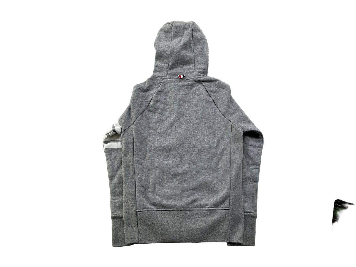 Thom Browne Grey White Stripe (0) Hoodie