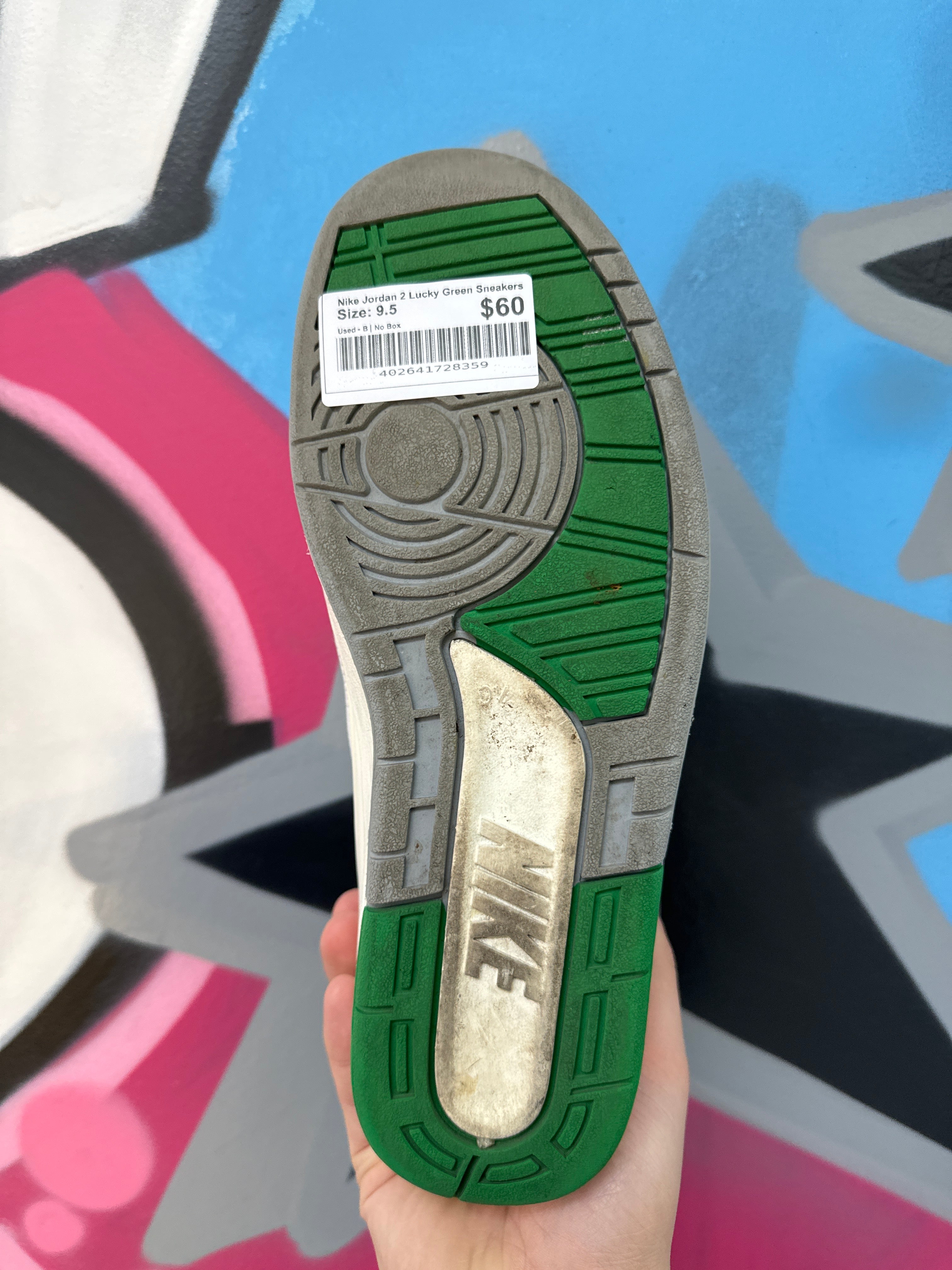 Nike Jordan 2 Lucky Green Sneakers