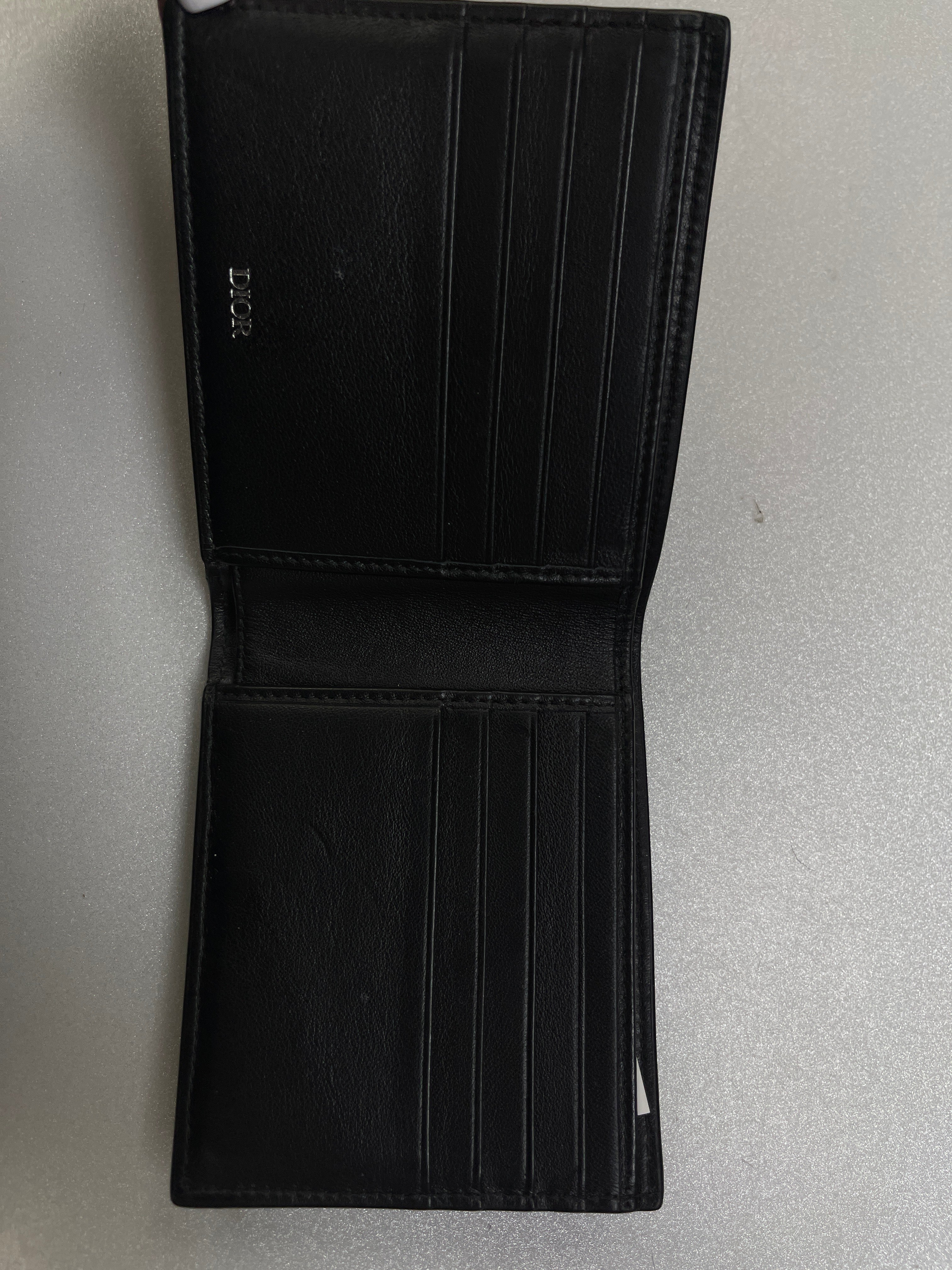 Dior Black CD Diamond Wallet