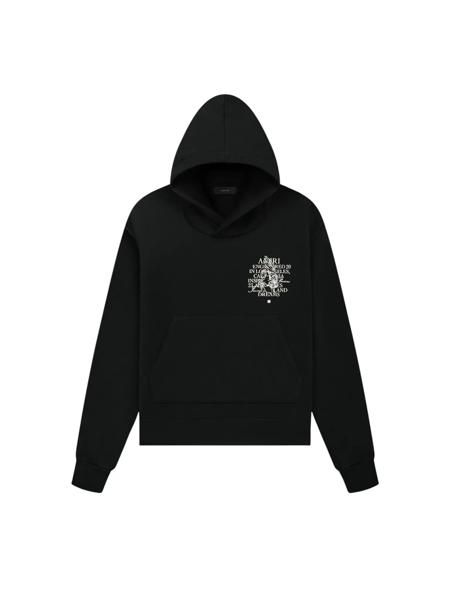 Amiri "Precious Memories" Black Pullover Hoodie
