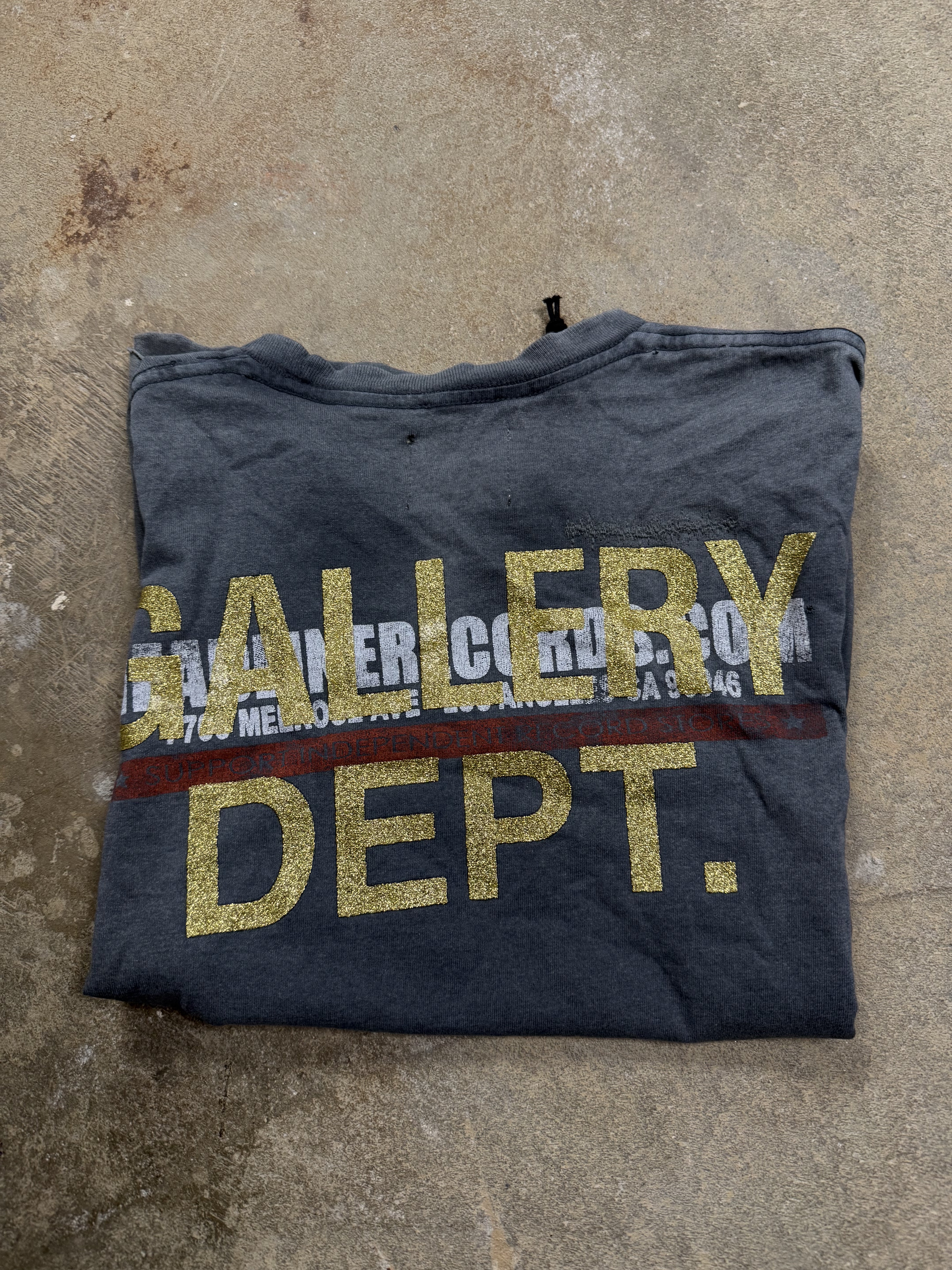 Gallery Dept Headline Records Tee New Small With Tags